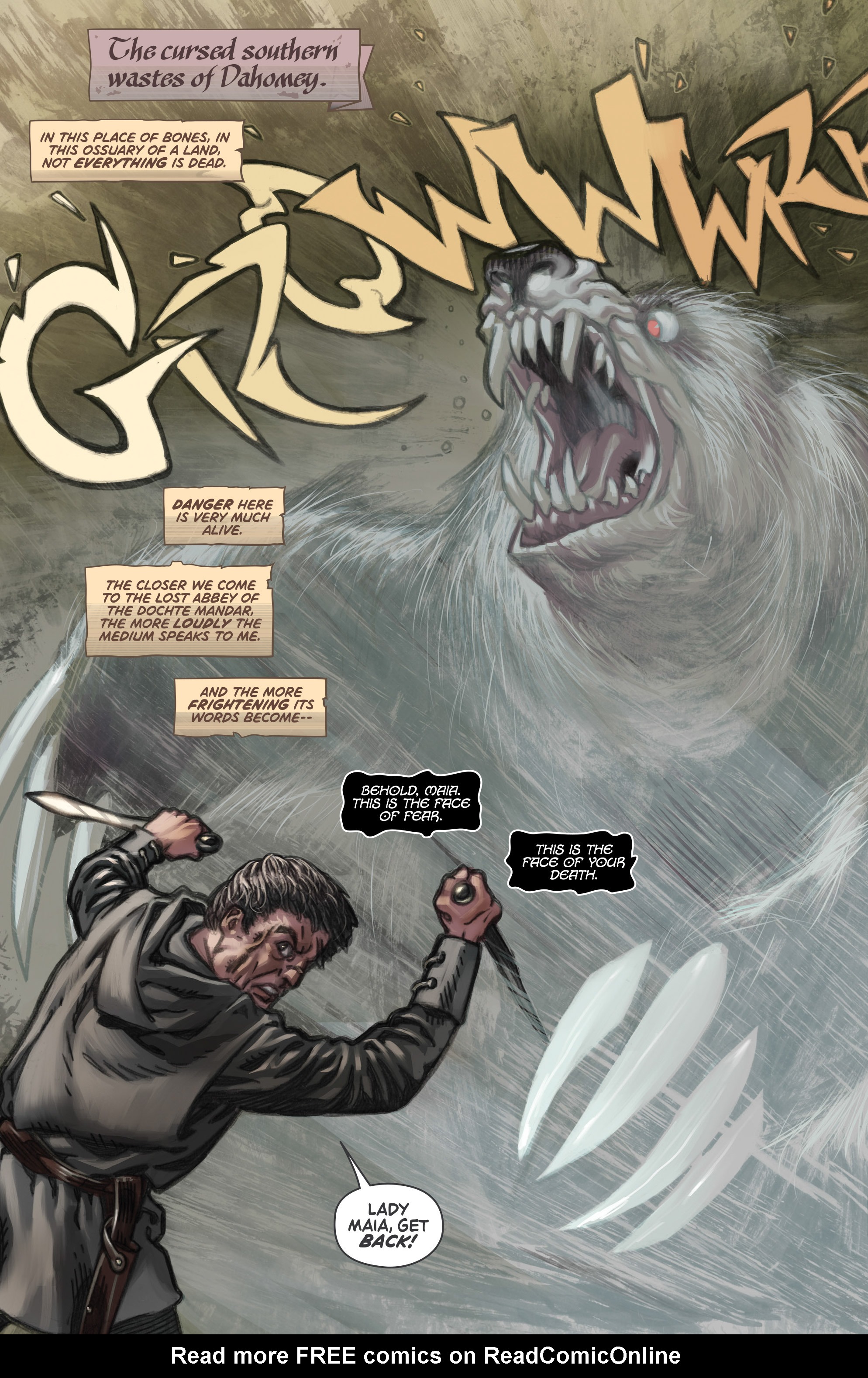 Read online Muirwood: The Lost Abbey comic -  Issue #3 - 3