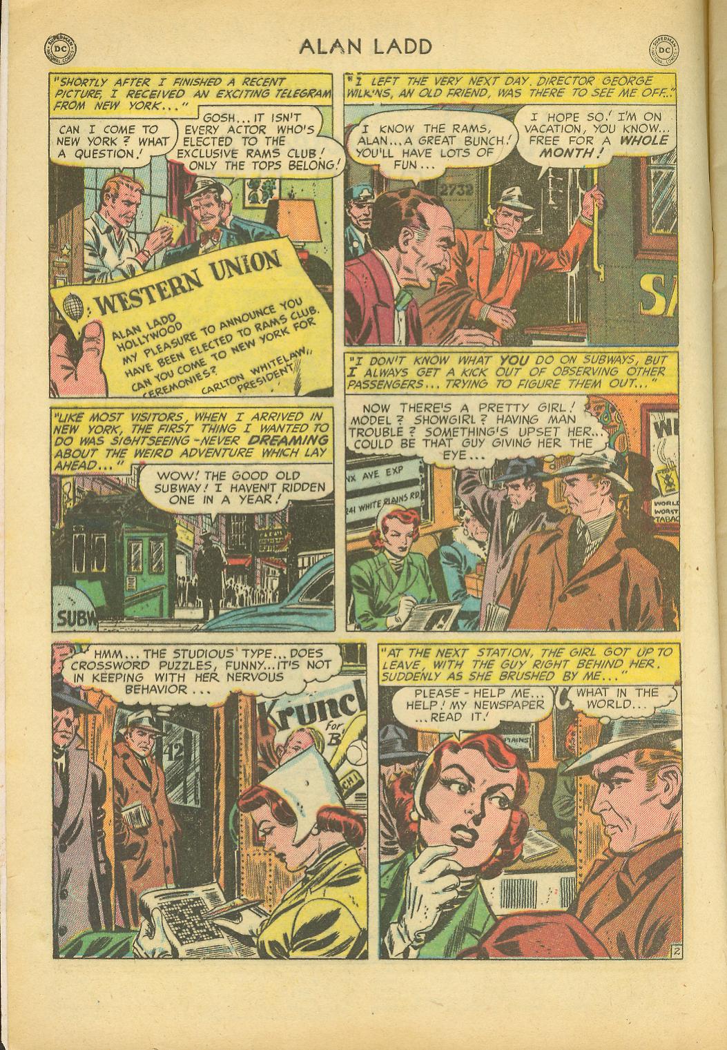 Read online Adventures of Alan Ladd comic -  Issue #5 - 4