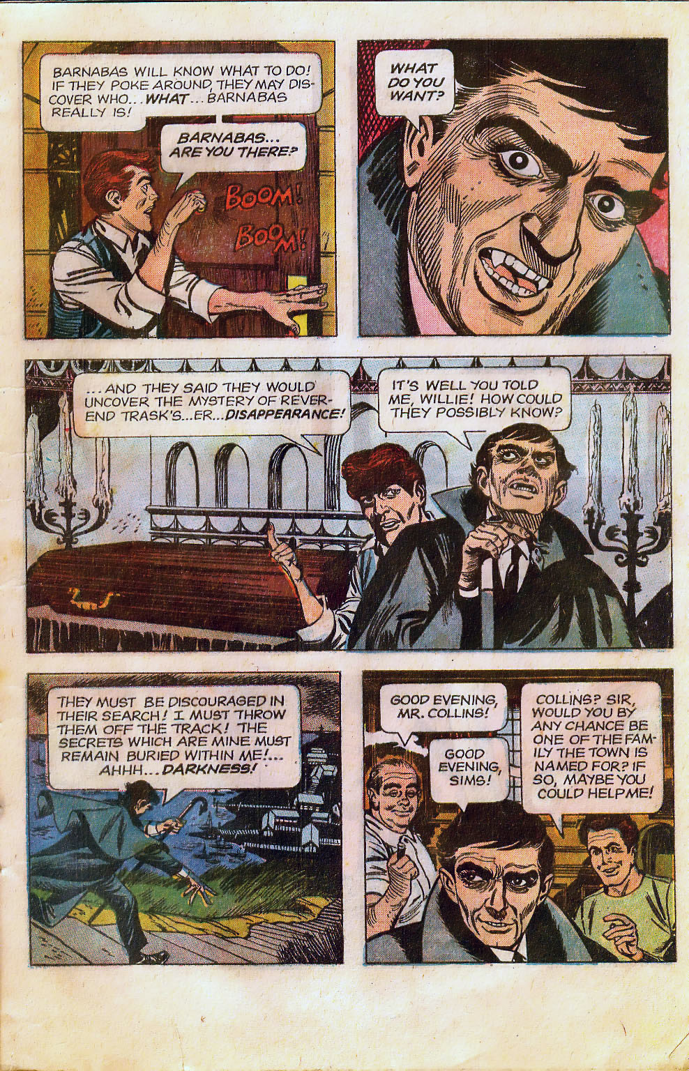 Read online Dark Shadows (1969) comic -  Issue #1 - 5
