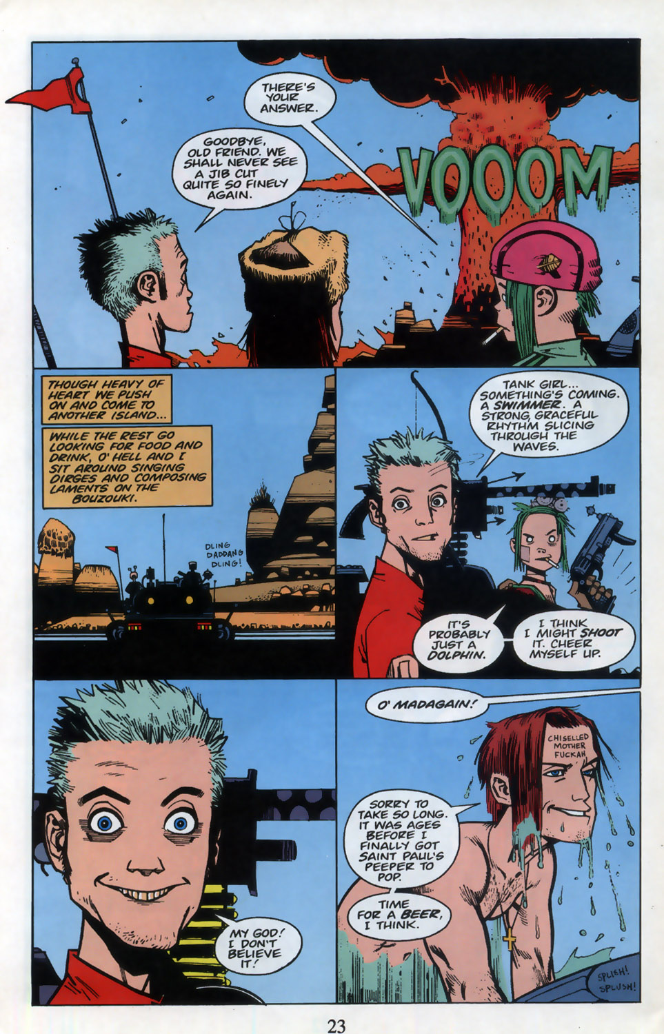 Read online Tank Girl: The Odyssey comic -  Issue #3 - 25