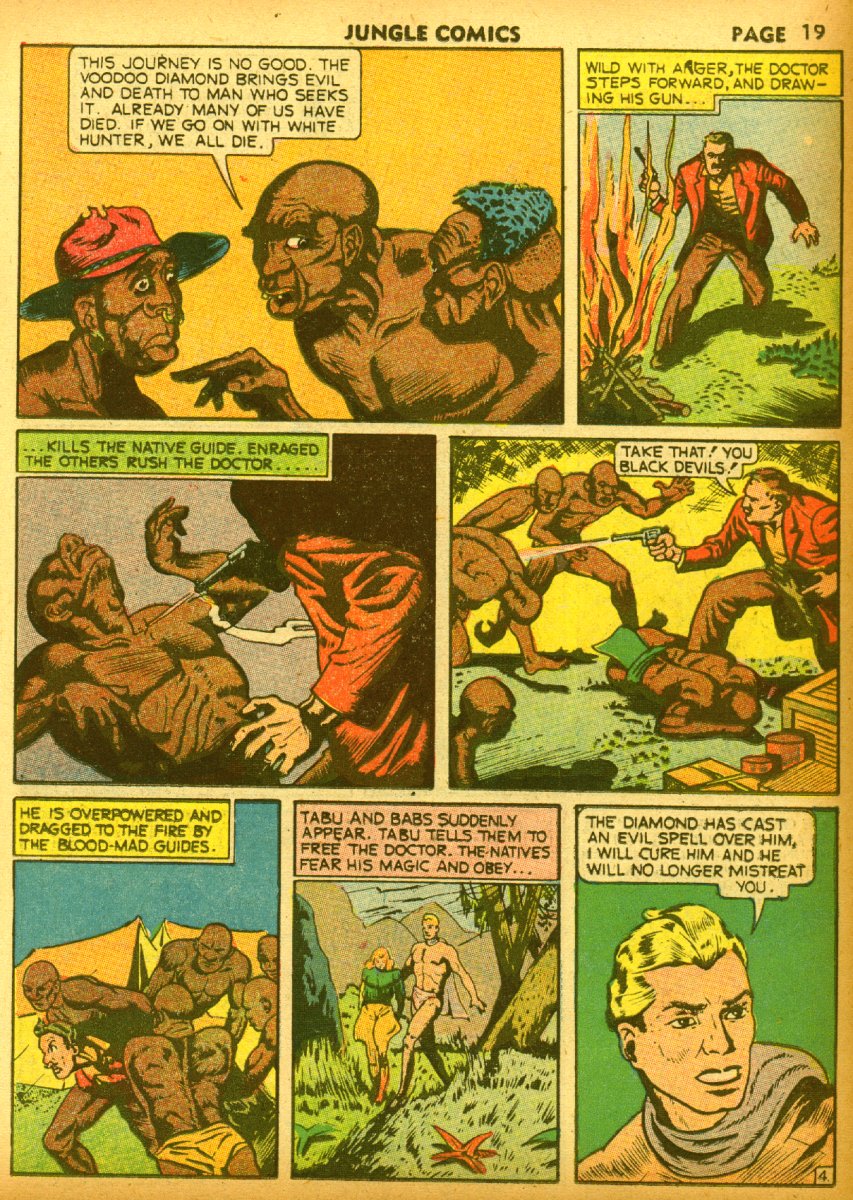Read online Jungle Comics comic -  Issue #17 - 21