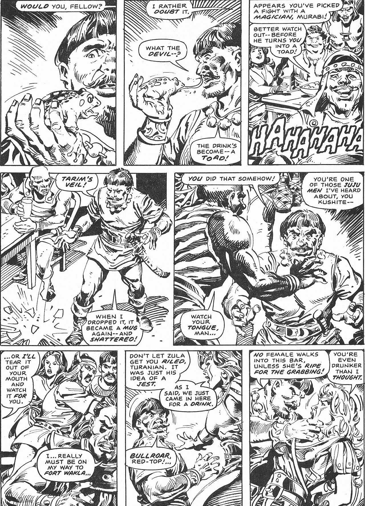 Read online The Savage Sword Of Conan comic -  Issue #207 - 58