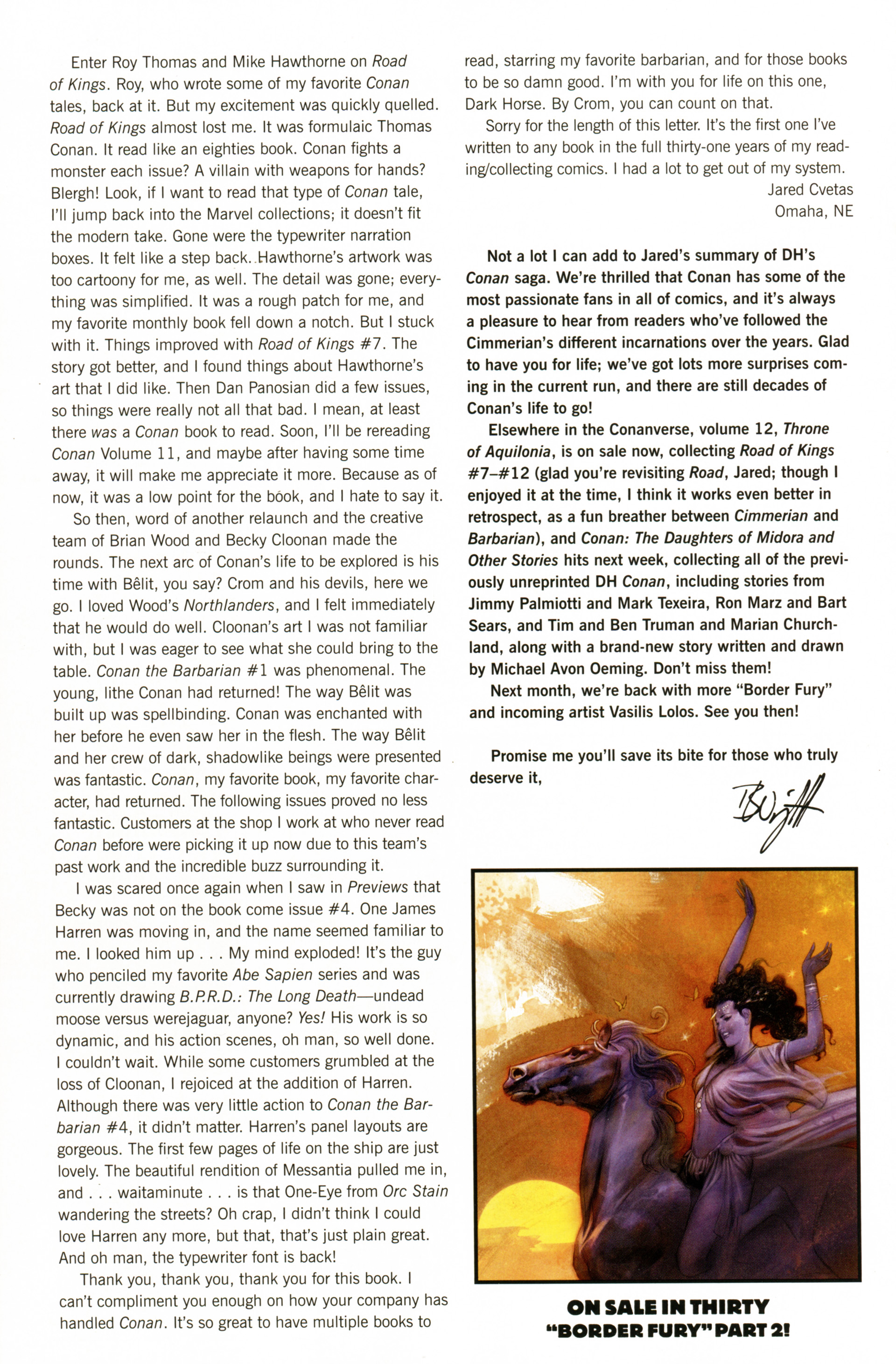 Read online Conan the Barbarian (2012) comic -  Issue #7 - 28
