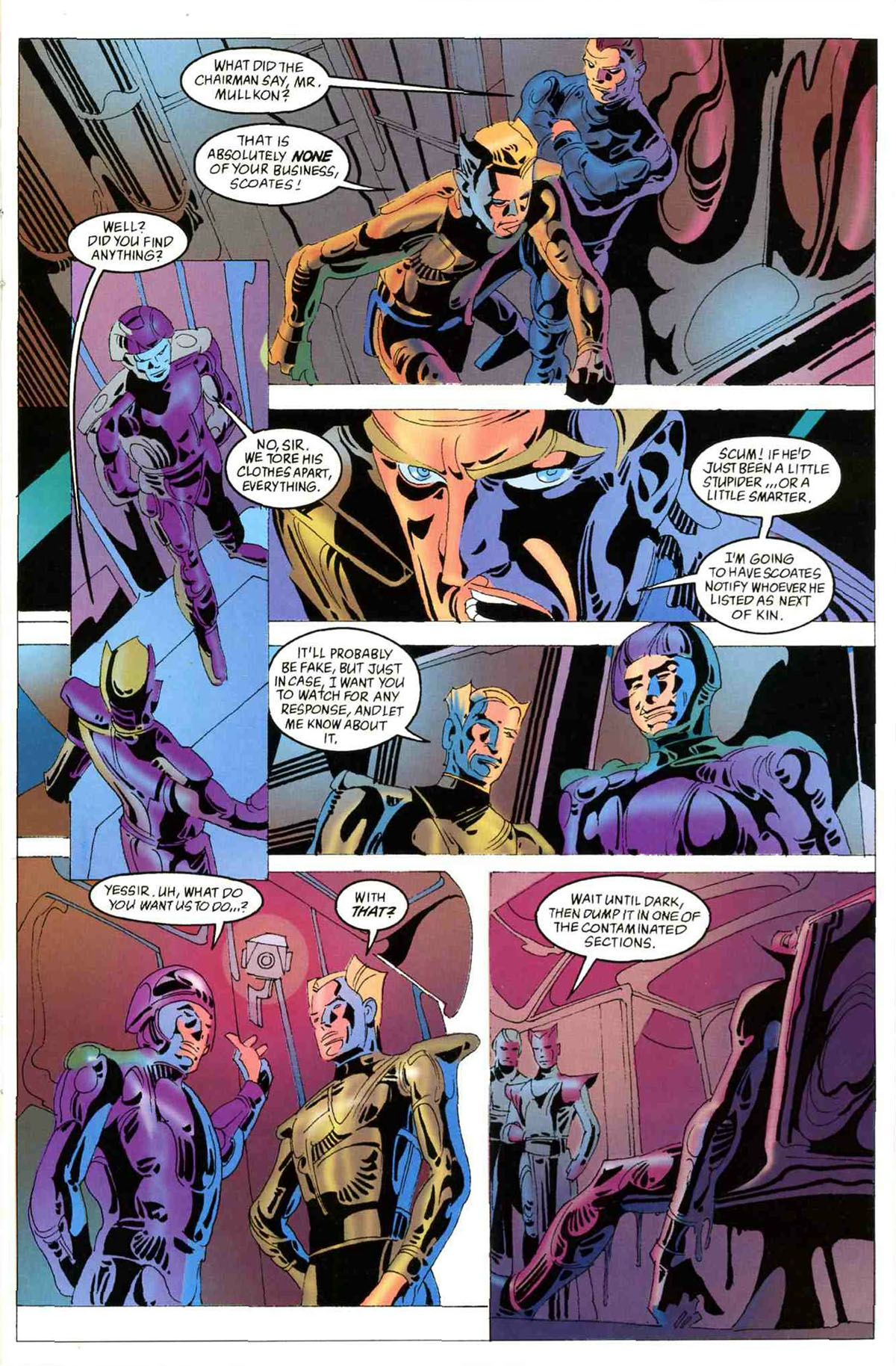 Read online John Jakes' Mulkon Empire comic -  Issue #4 - 10