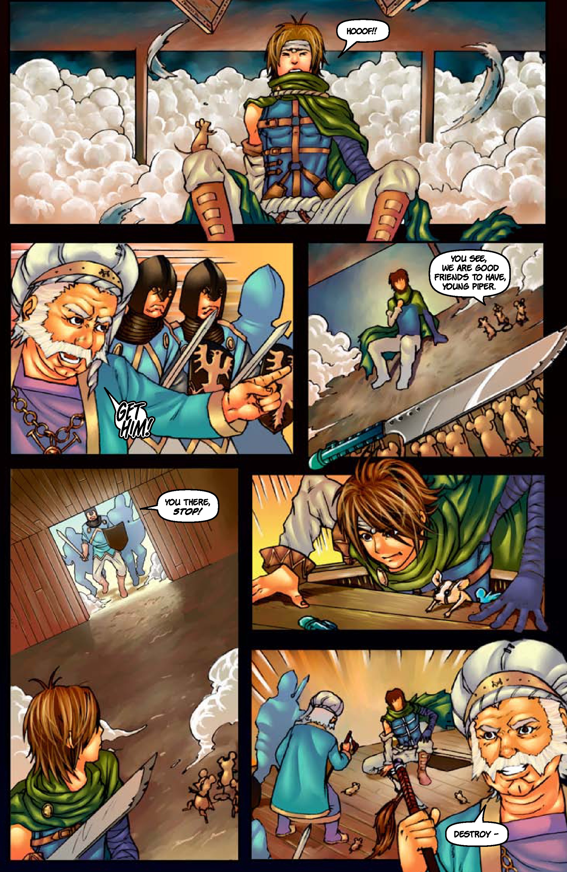 Read online Lullaby: Once Upon a Time... The Pied Piper of Hamelin comic -  Issue # Full - 42