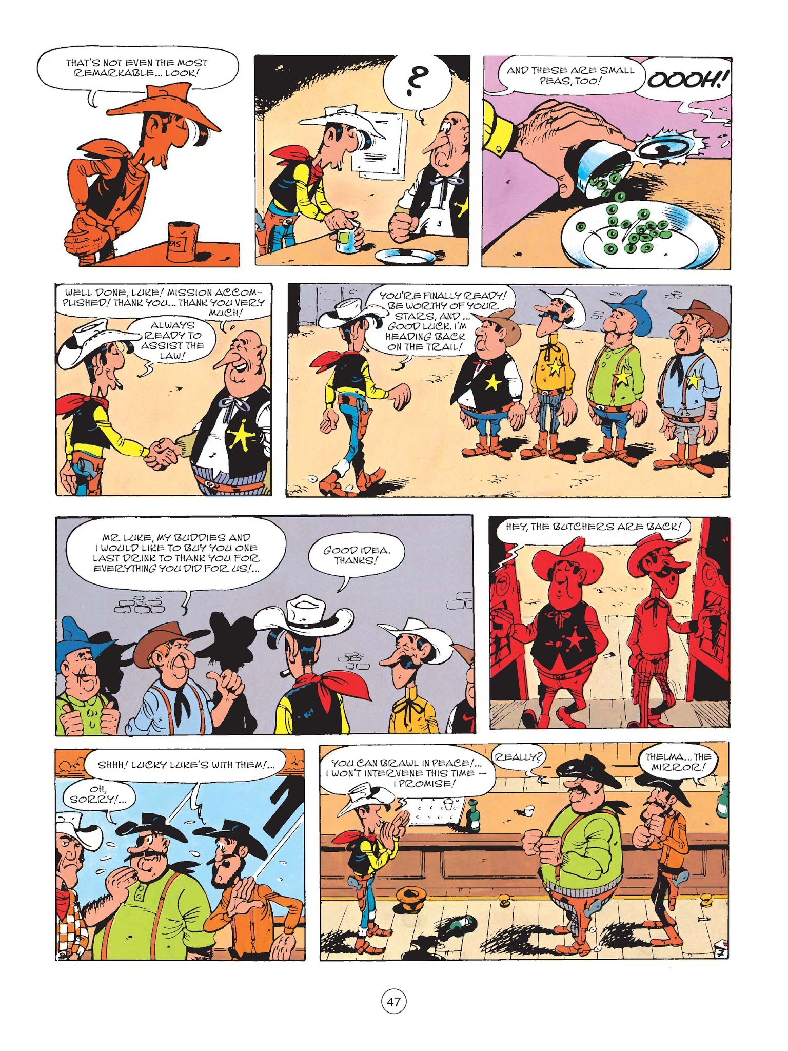 Read online A Lucky Luke Adventure comic -  Issue #60 - 49