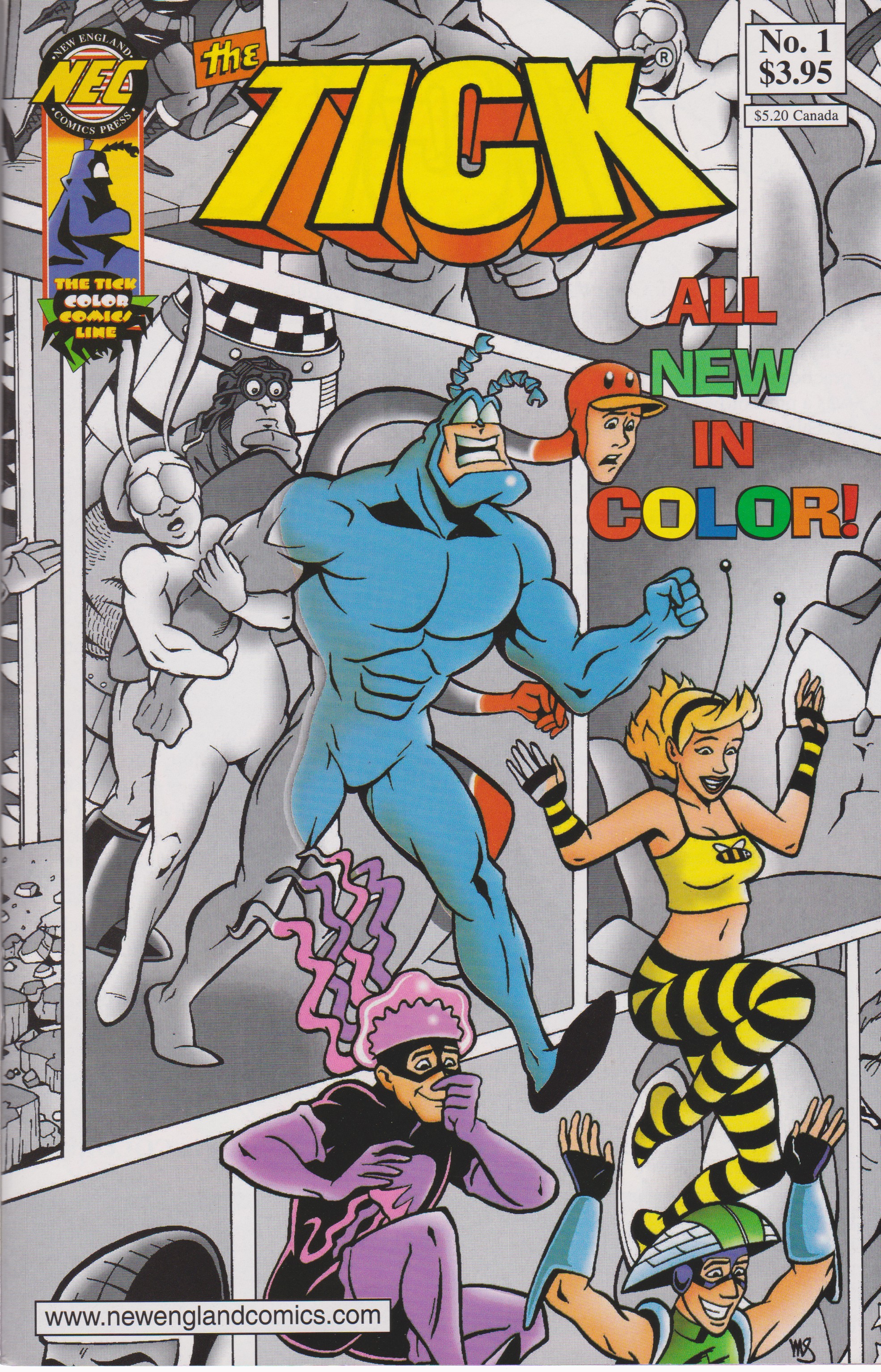 Read online The Tick Color comic -  Issue #1 - 1