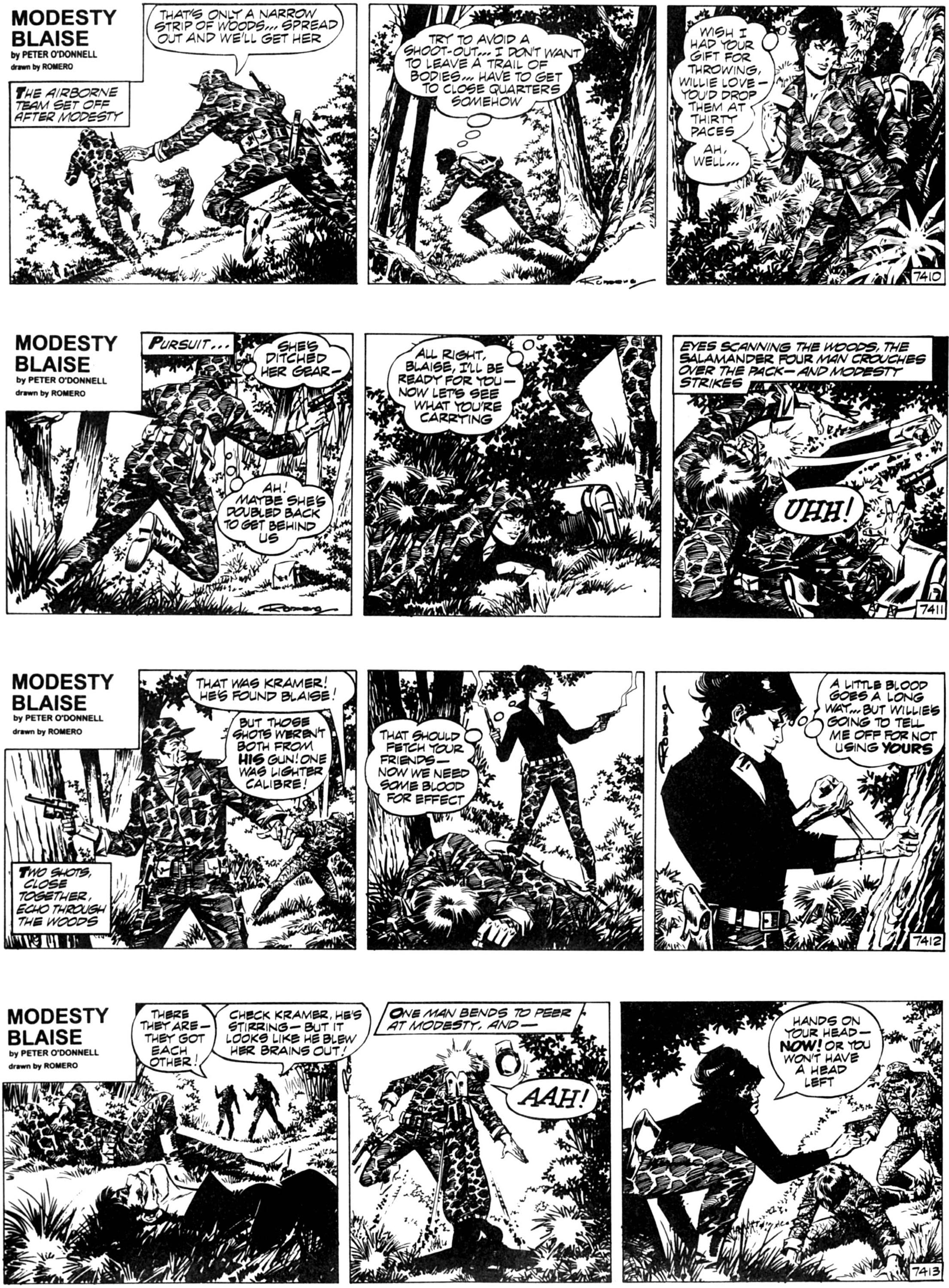 Read online Modesty Blaise: Lady in the Dark comic -  Issue # Full - 23