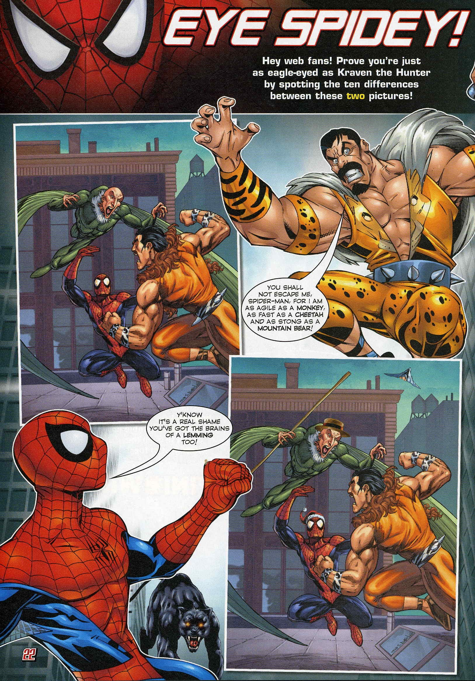 Read online Spectacular Spider-Man Adventures comic -  Issue #140 - 22