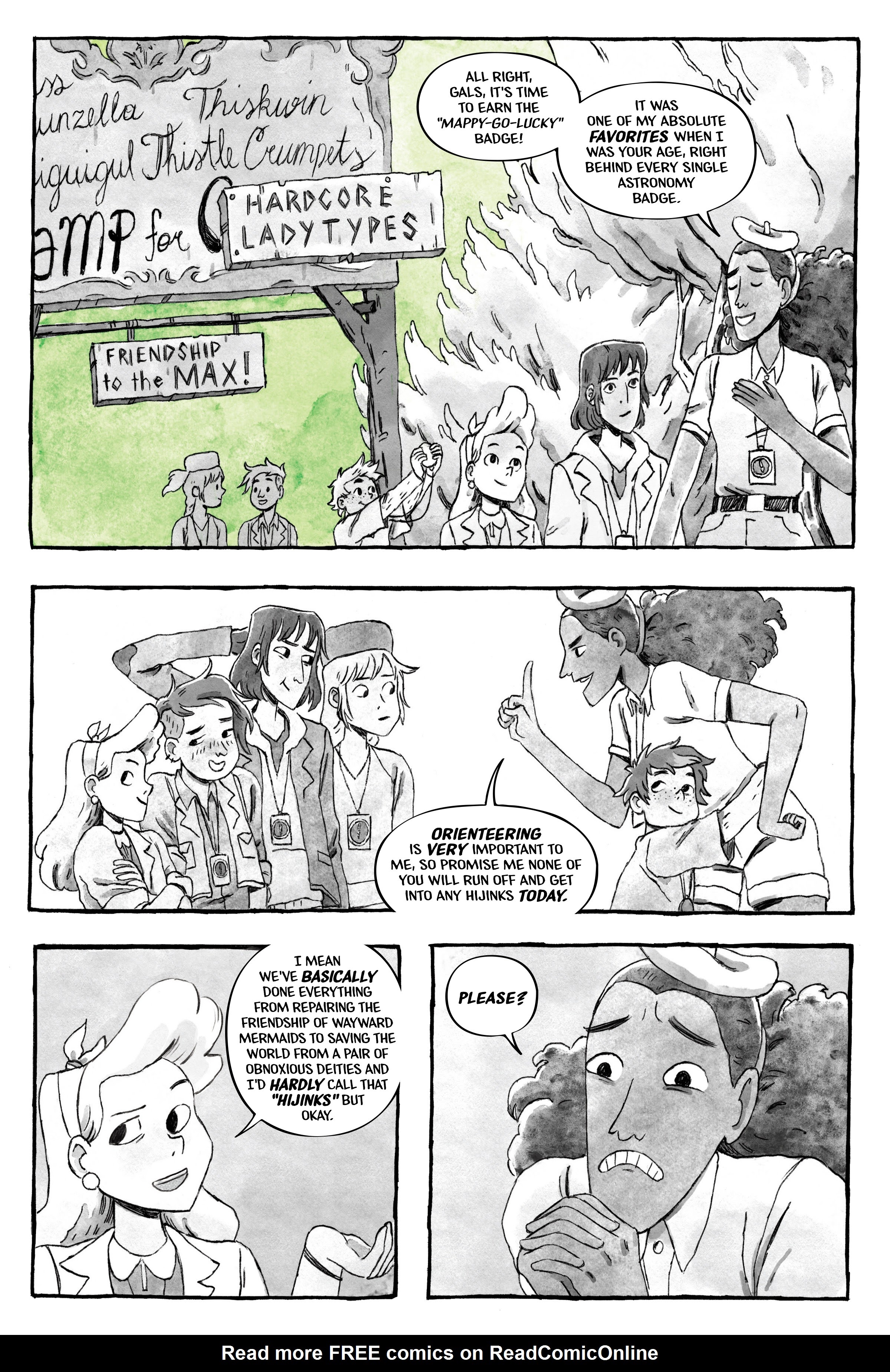 Read online Lumberjanes: The Infernal Compass comic -  Issue # TPB - 11