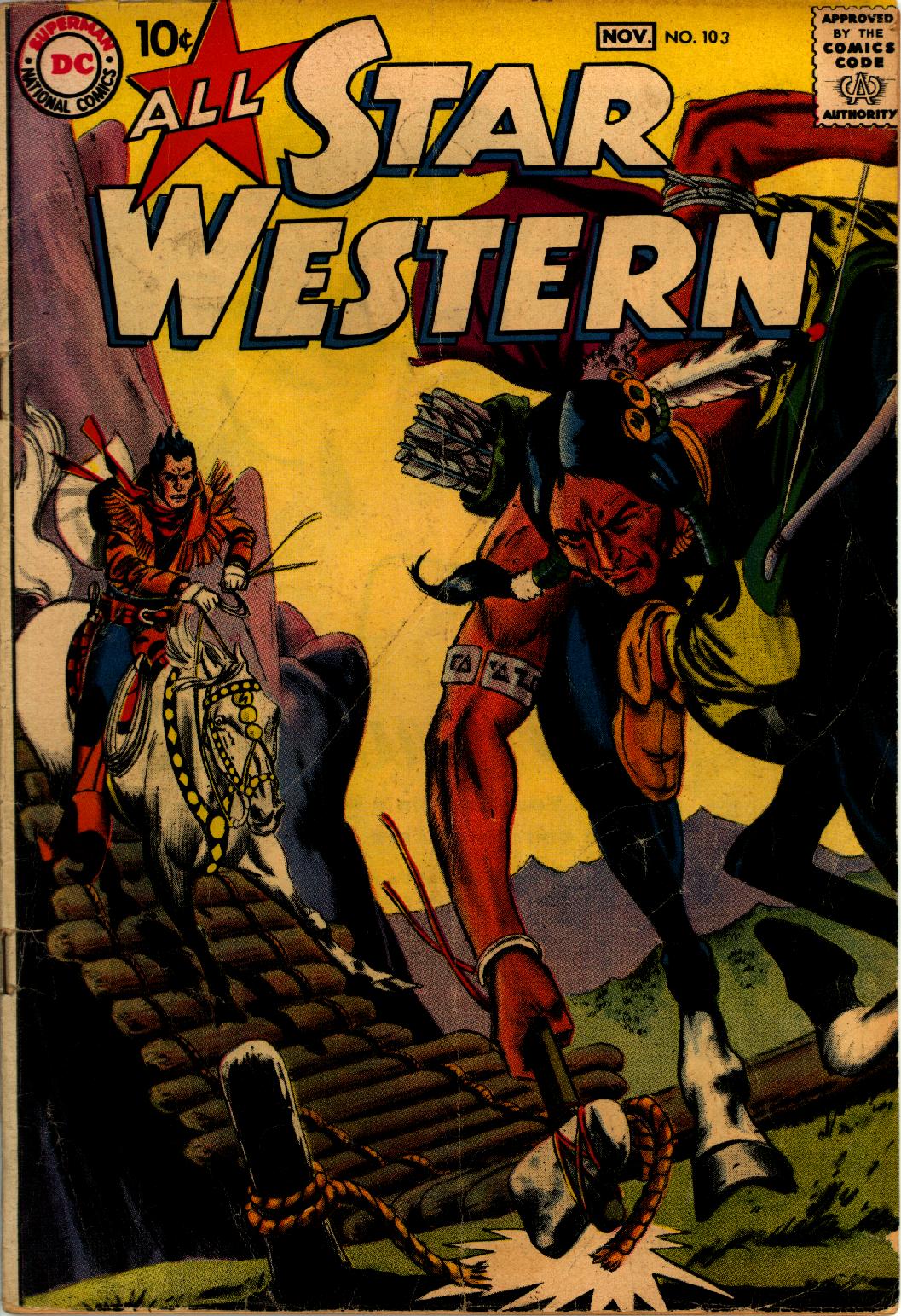 Read online All-Star Western (1951) comic -  Issue #103 - 1