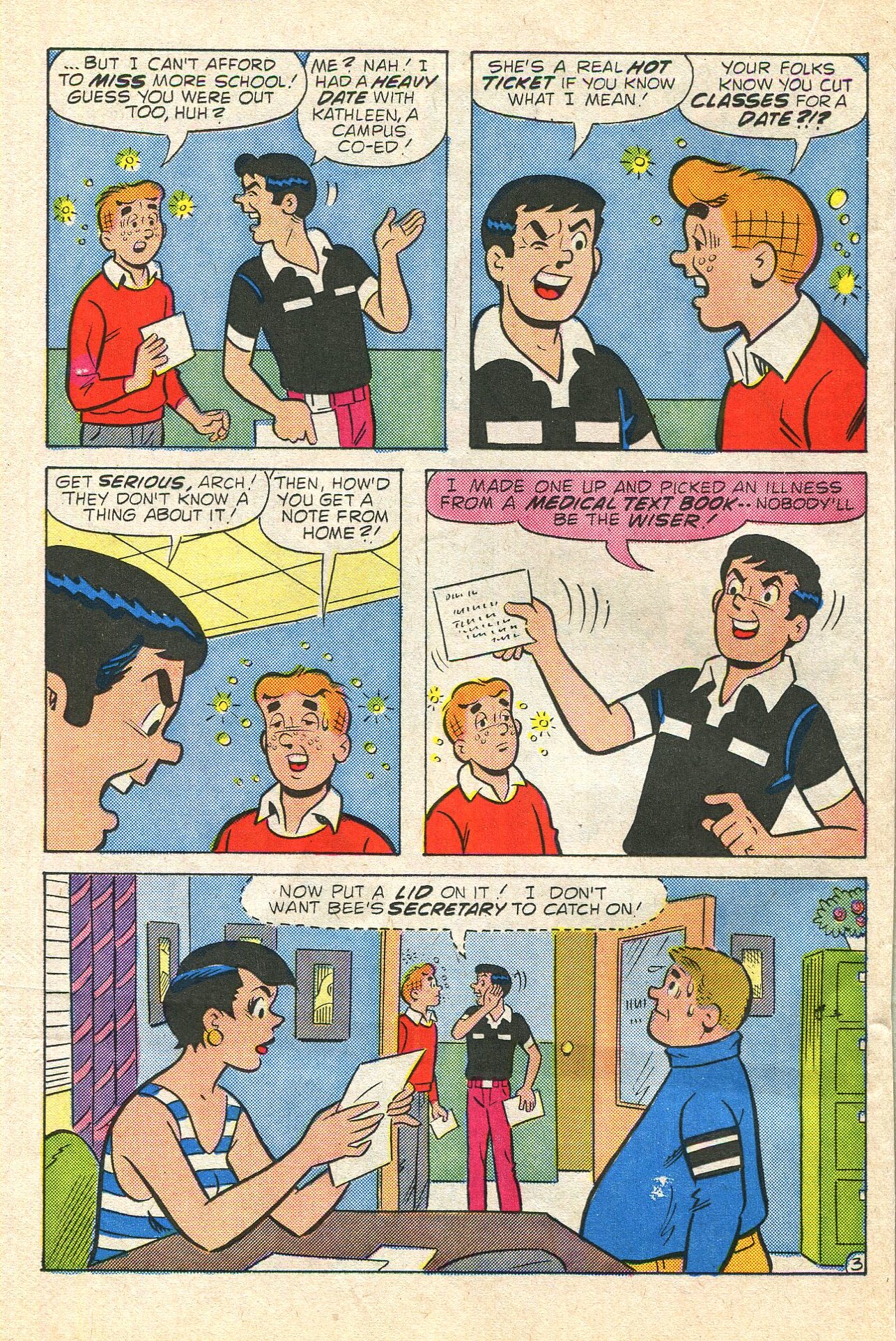 Read online Archie at Riverdale High (1972) comic -  Issue #112 - 22
