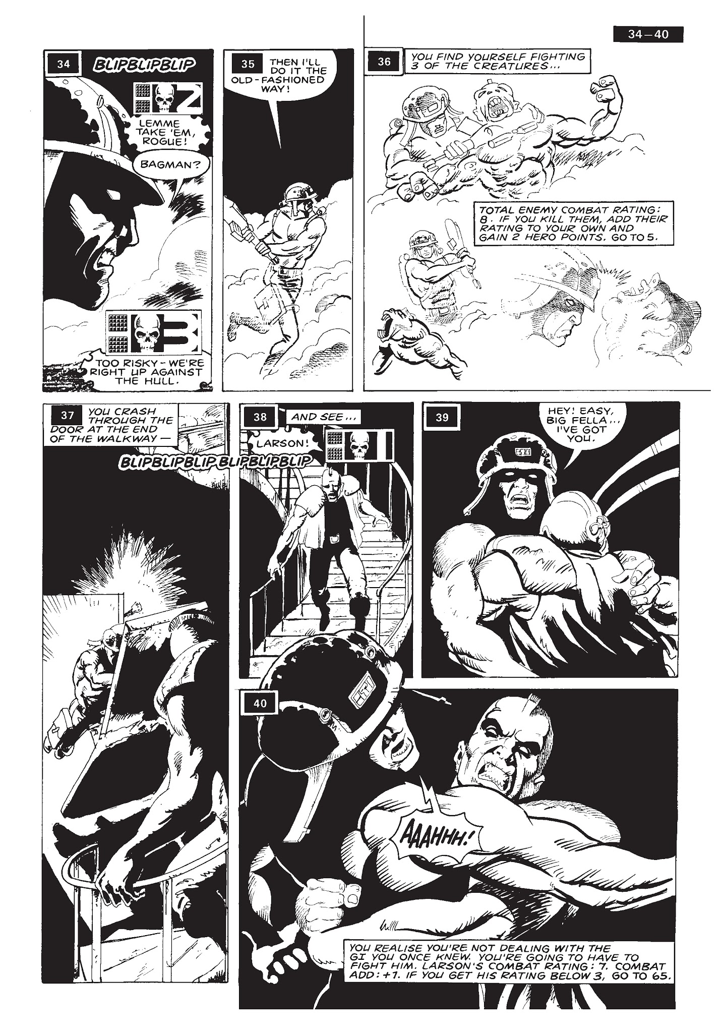 Read online Rogue Trooper: Tales of Nu-Earth comic -  Issue # TPB 3 - 377