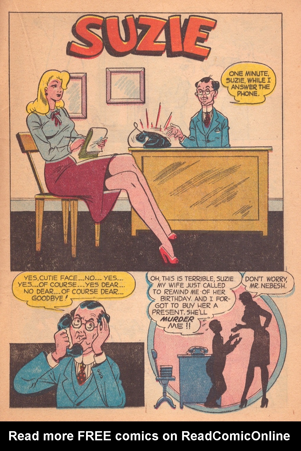 Read online Suzie Comics comic -  Issue #58 - 31