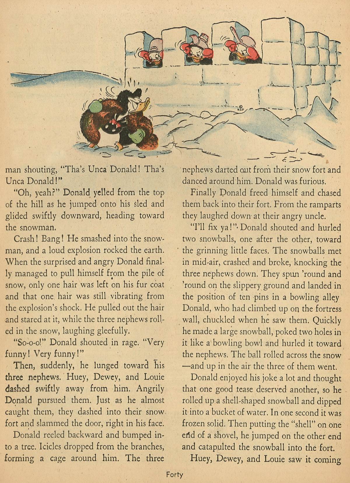 Read online Walt Disney's Comics and Stories comic -  Issue #18 - 42
