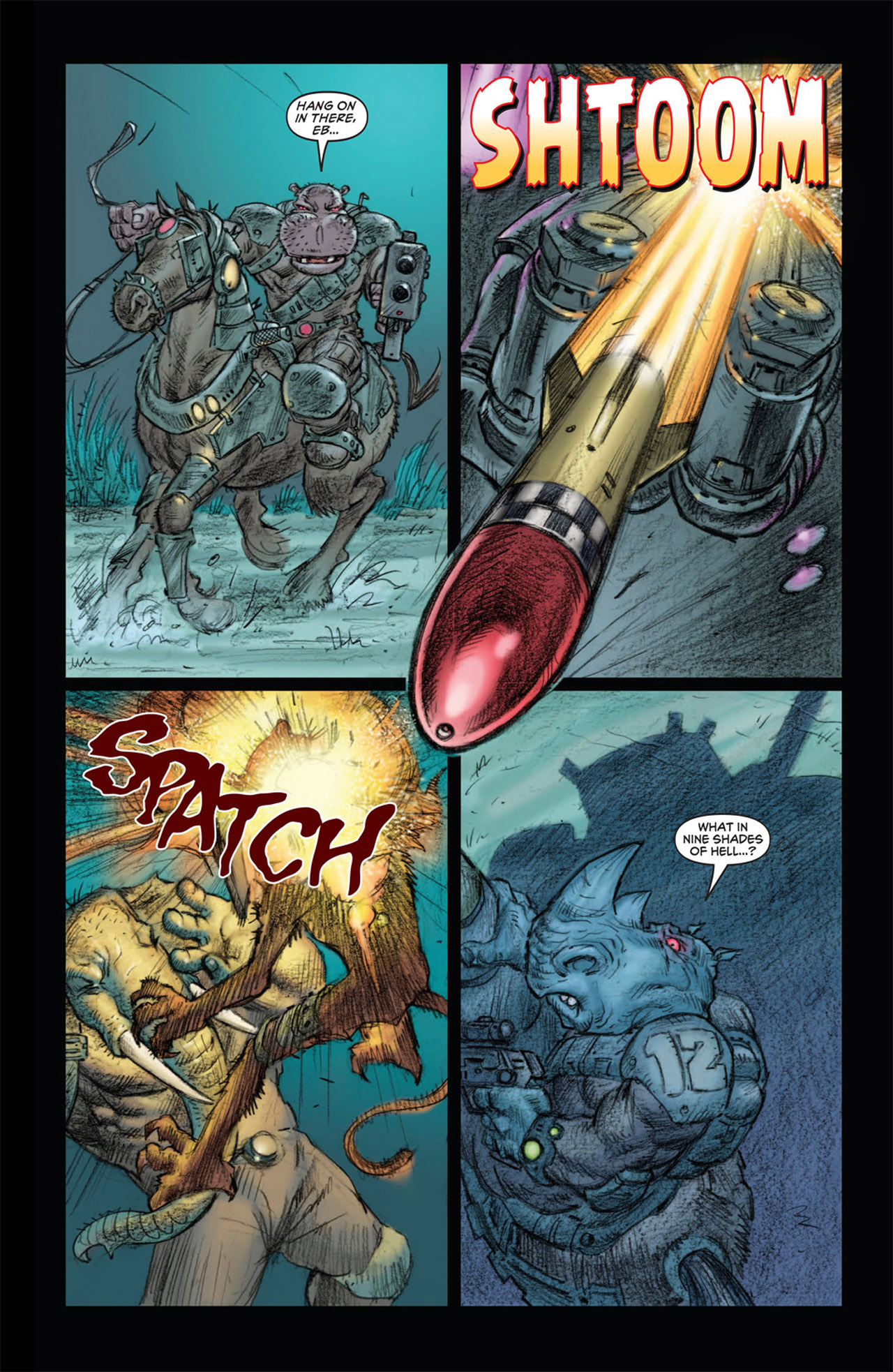 Read online Elephantmen comic -  Issue #35 - 18