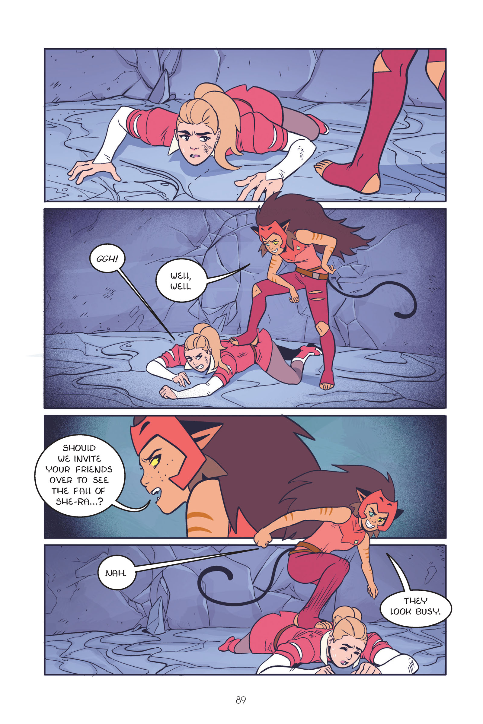 Read online She-Ra and the Princesses of Power: Legend of the Fire Princess comic -  Issue # TPB - 91