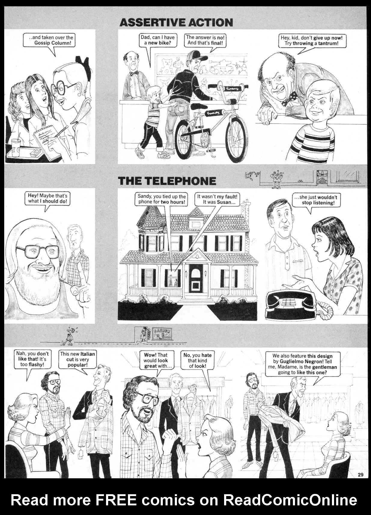 Read online MAD comic -  Issue #275 - 31