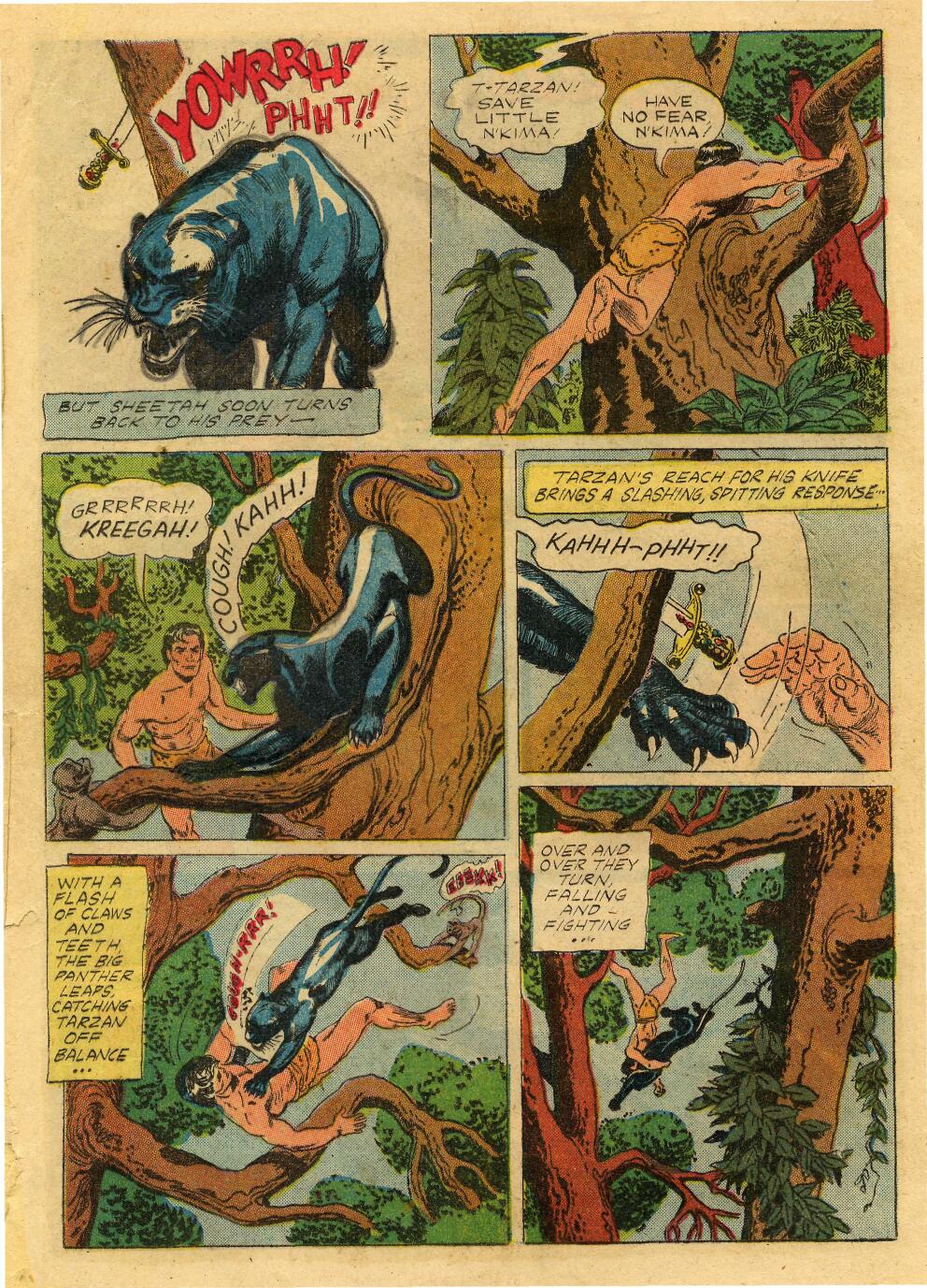 Read online Tarzan (1948) comic -  Issue #76 - 20