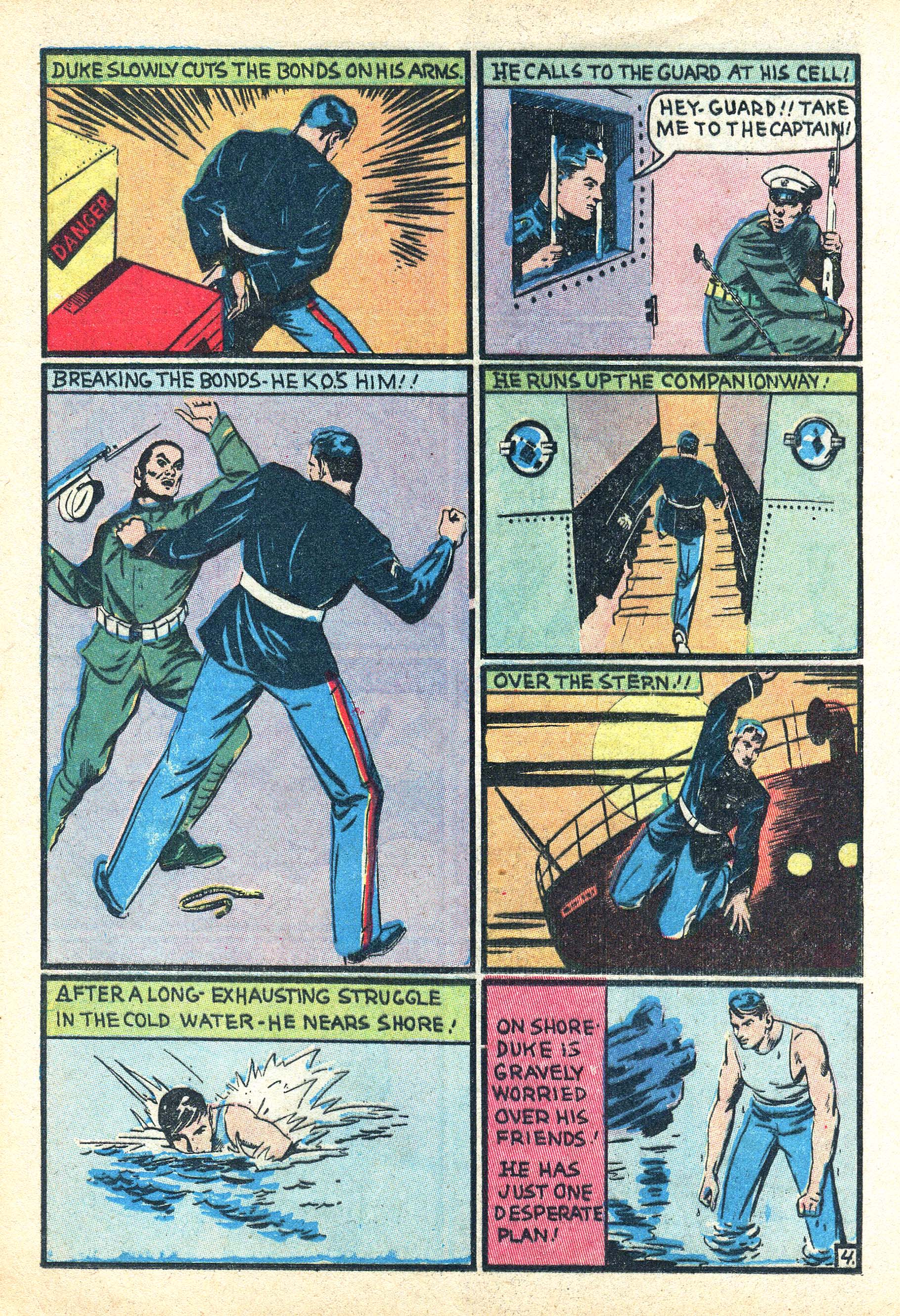Read online Super Spy (1940) comic -  Issue #1 - 48