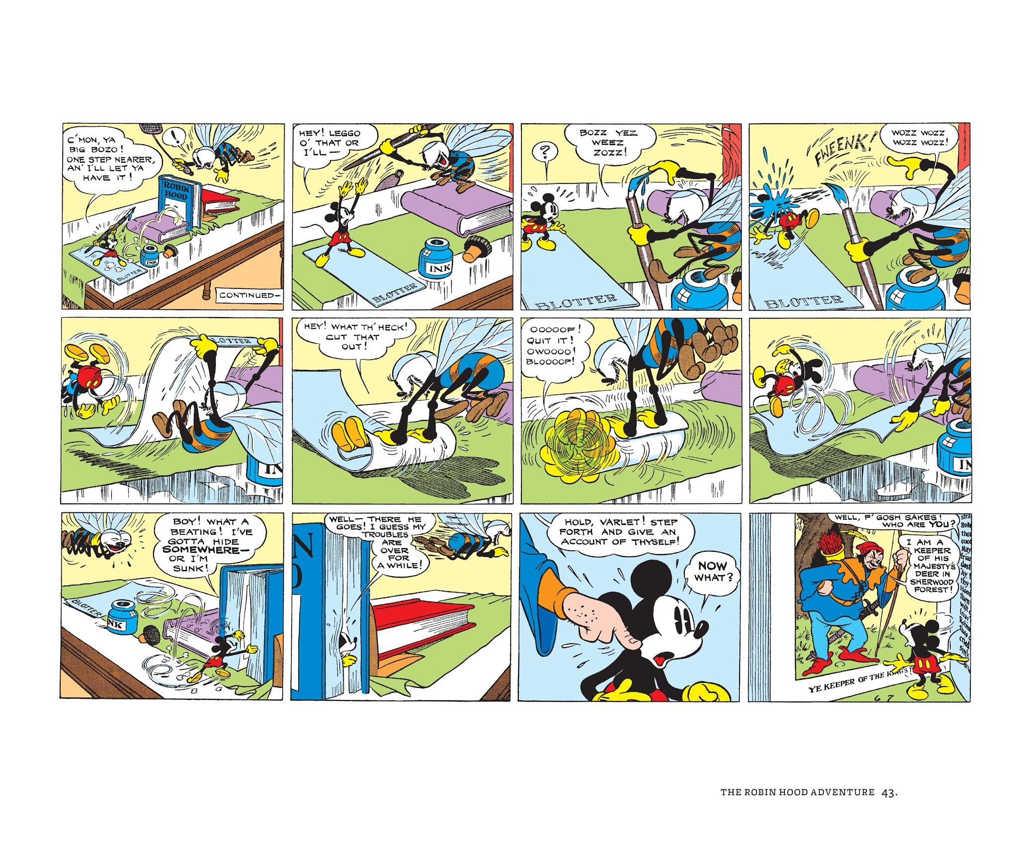 Read online Walt Disney's Mickey Mouse Color Sundays comic -  Issue # TPB 2 (Part 1) - 43
