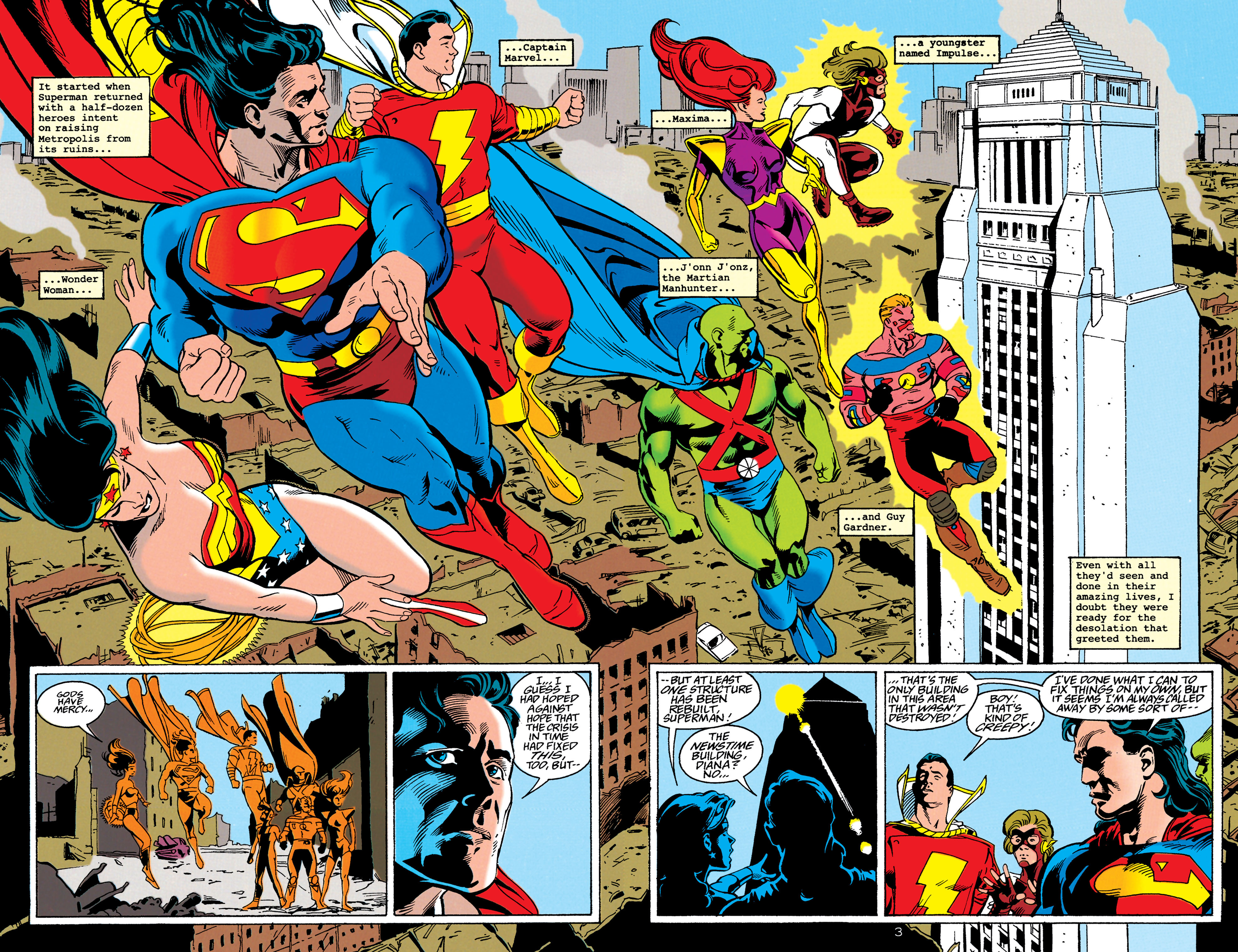 Read online Adventures of Superman (1987) comic -  Issue #522 - 3