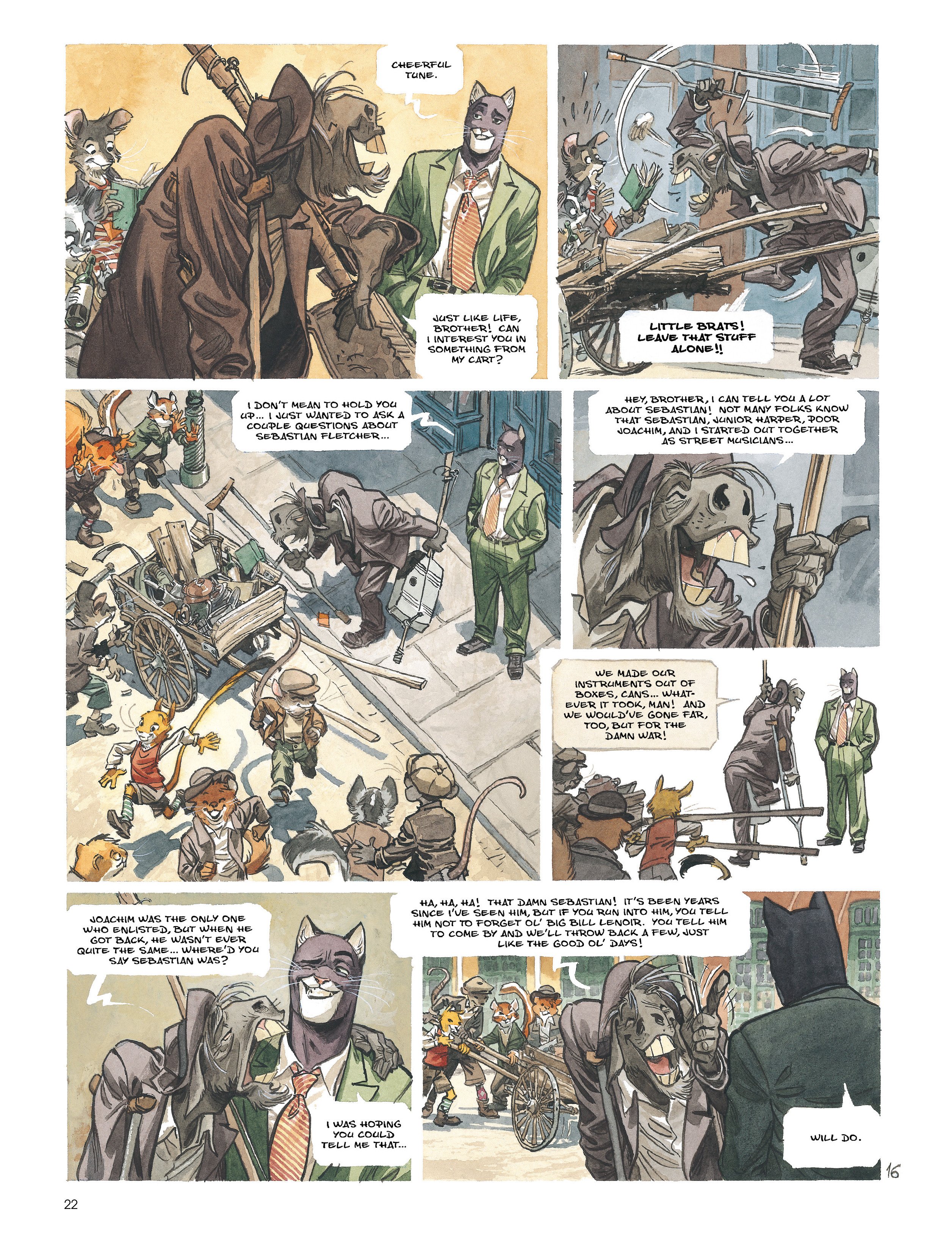 Read online Blacksad: A Silent Hell comic -  Issue # TPB - 23