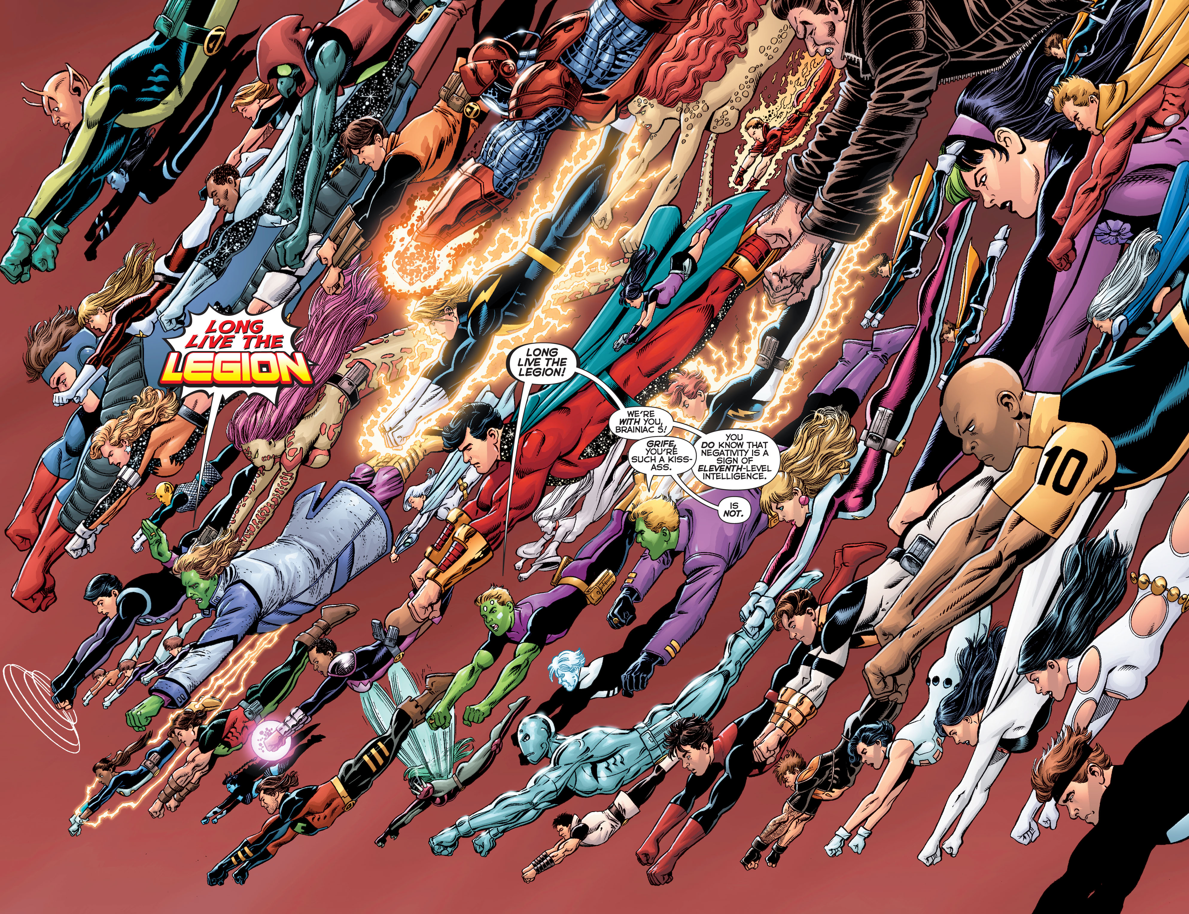 Read online Final Crisis: Legion of Three Worlds comic -  Issue #3 - 14