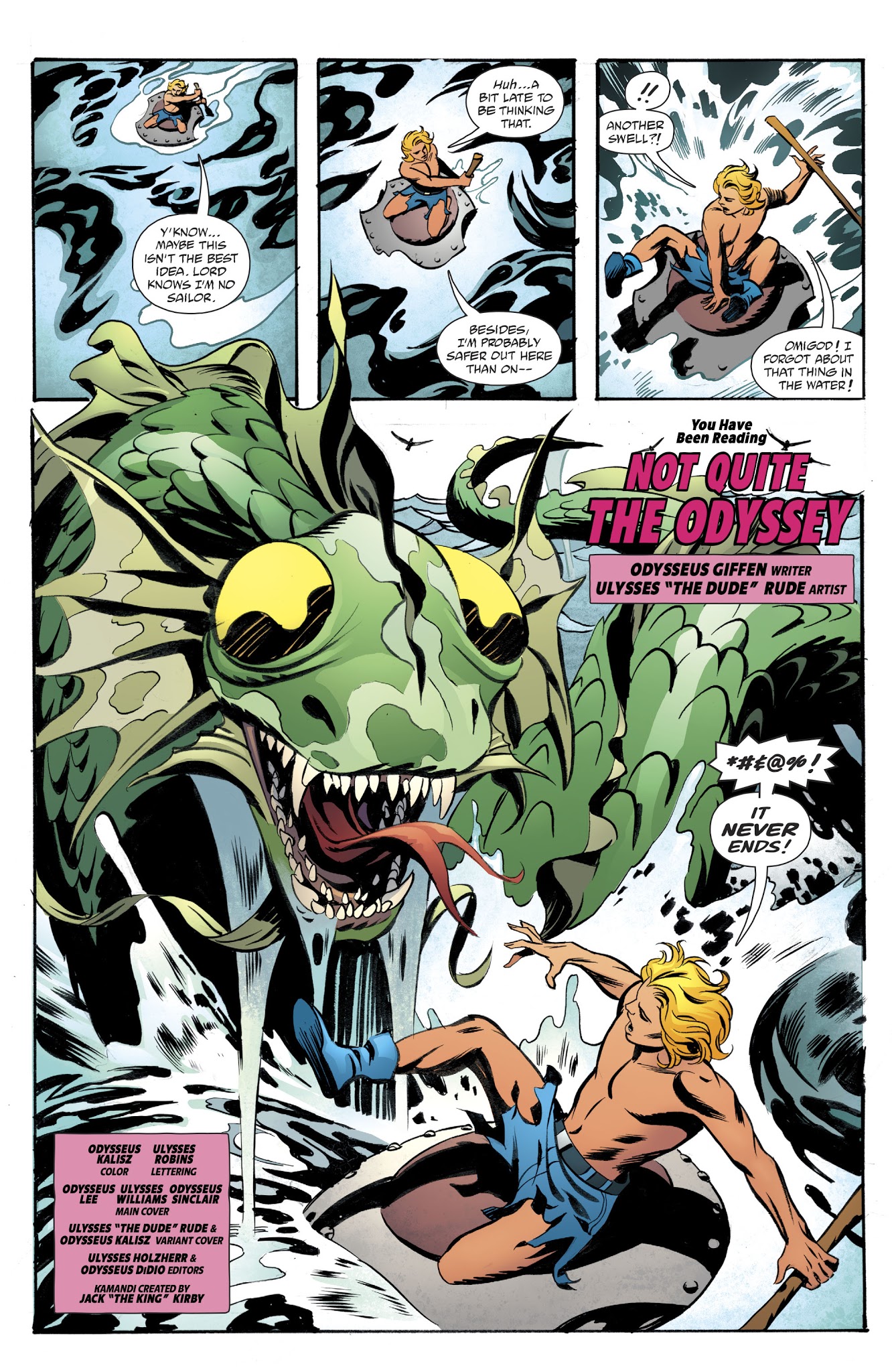 Read online The Kamandi Challenge comic -  Issue #8 - 26