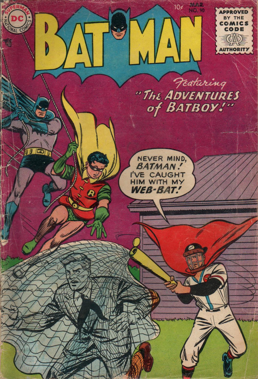 Read online Batman (1940) comic -  Issue #90 - 1