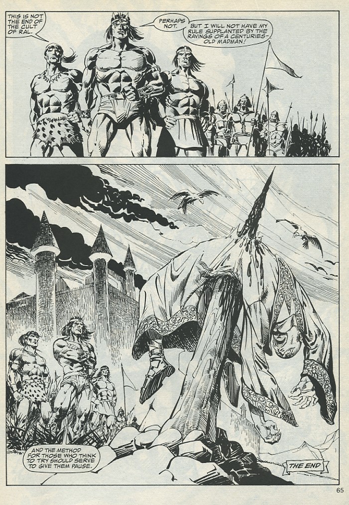 Read online The Savage Sword Of Conan comic -  Issue #134 - 65