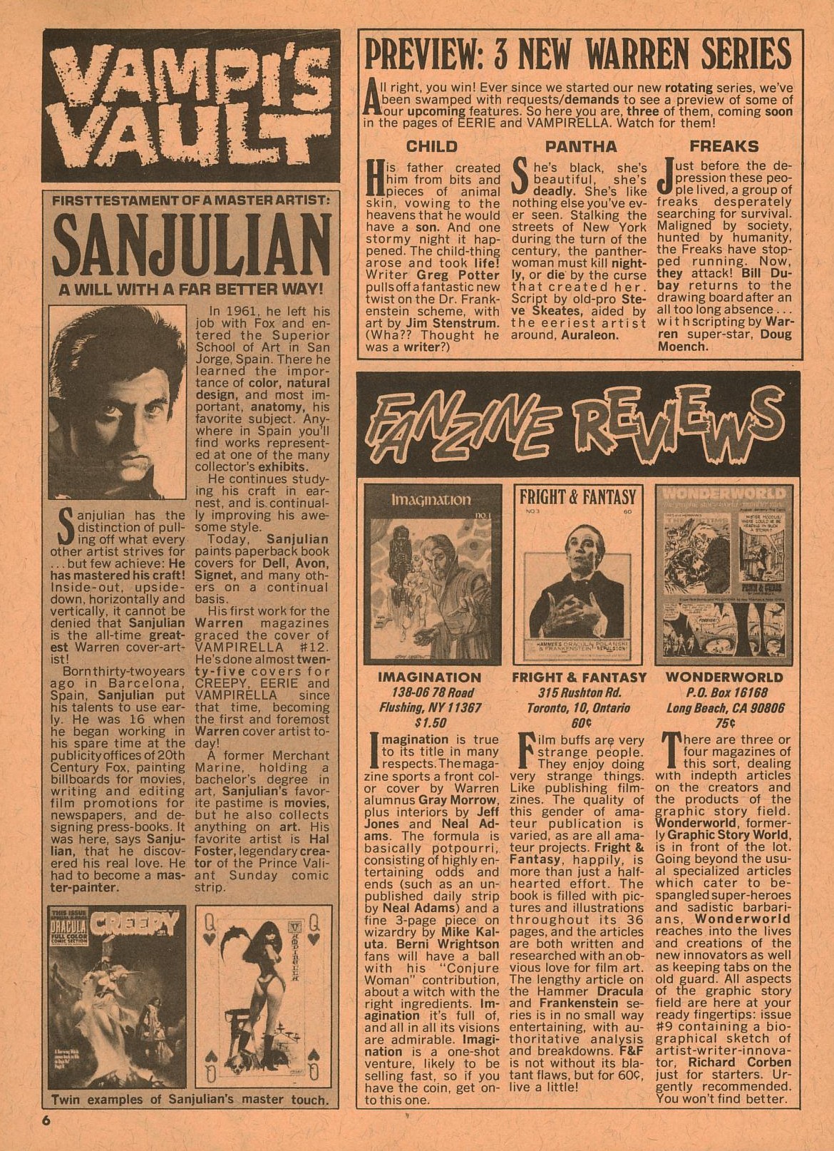 Read online Vampirella (1969) comic -  Issue #29 - 6