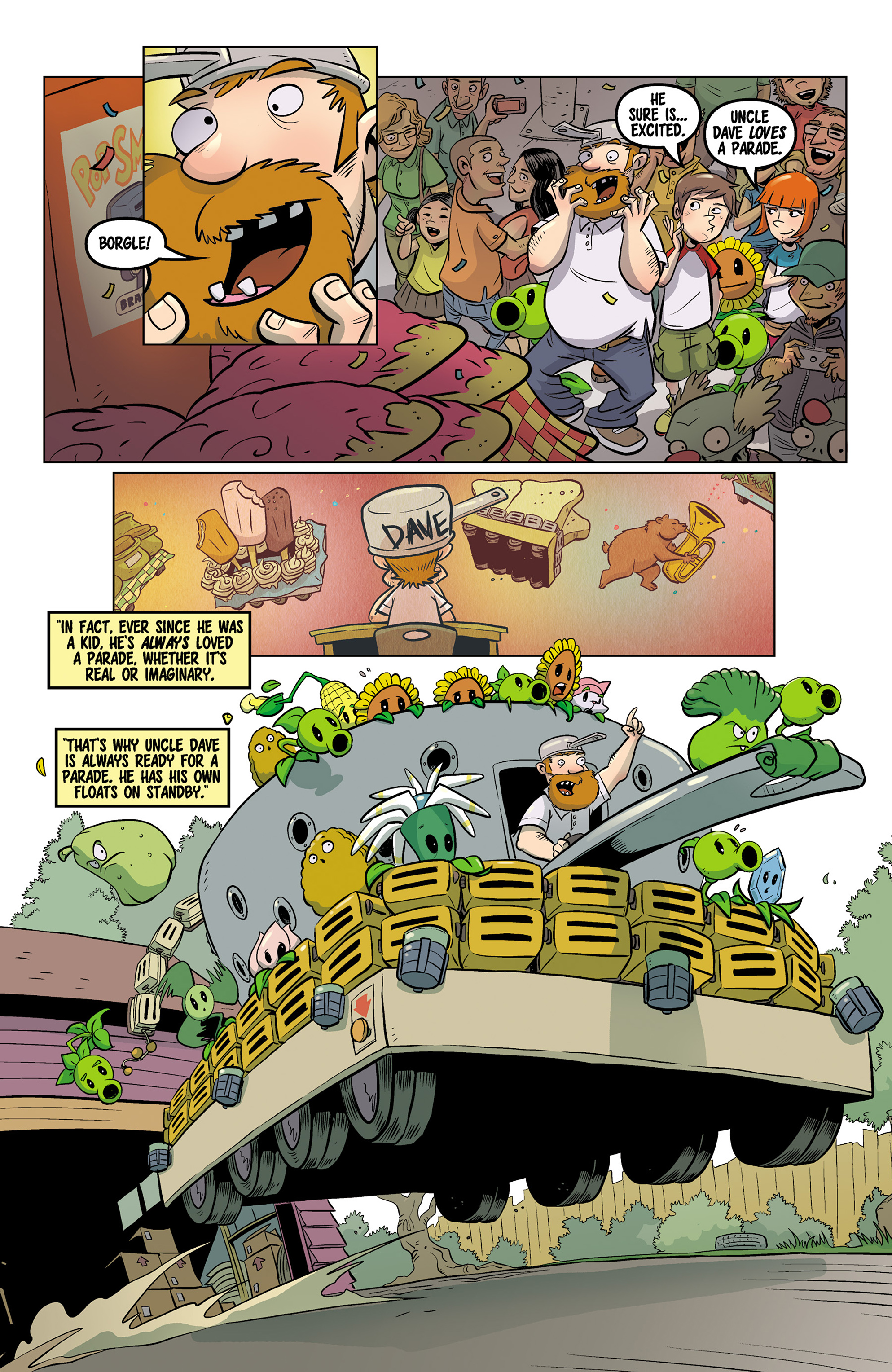 Read online Plants vs. Zombies: Grown Sweet Home comic -  Issue #6 - 12