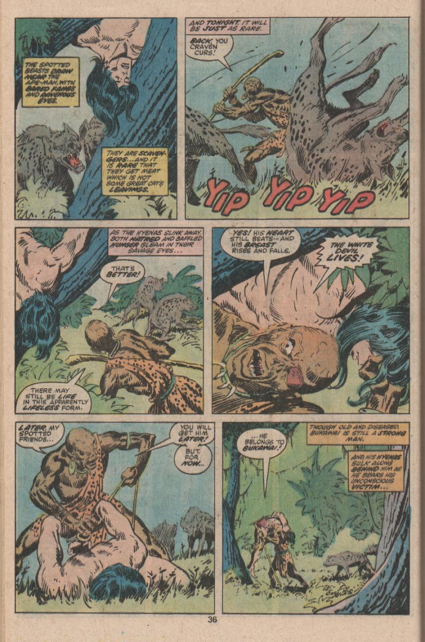 Read online Tarzan (1977) comic -  Issue # _Annual 1 - 27
