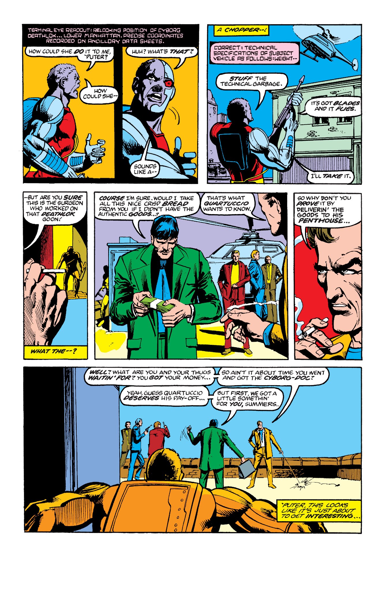 Read online Deathlok the Demolisher: The Complete Collection comic -  Issue # TPB - 95