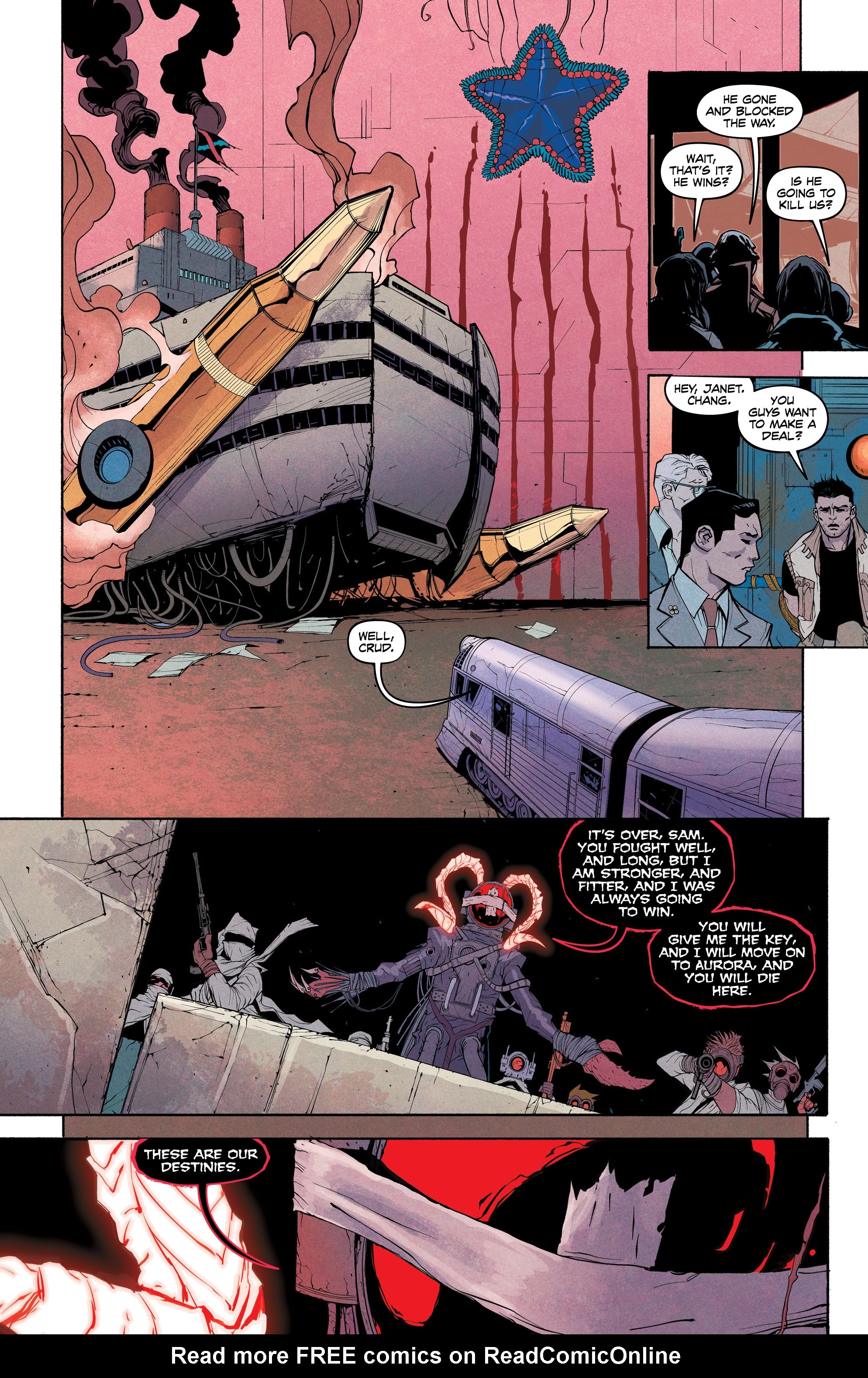 Read online Undiscovered Country comic -  Issue #6 - 16