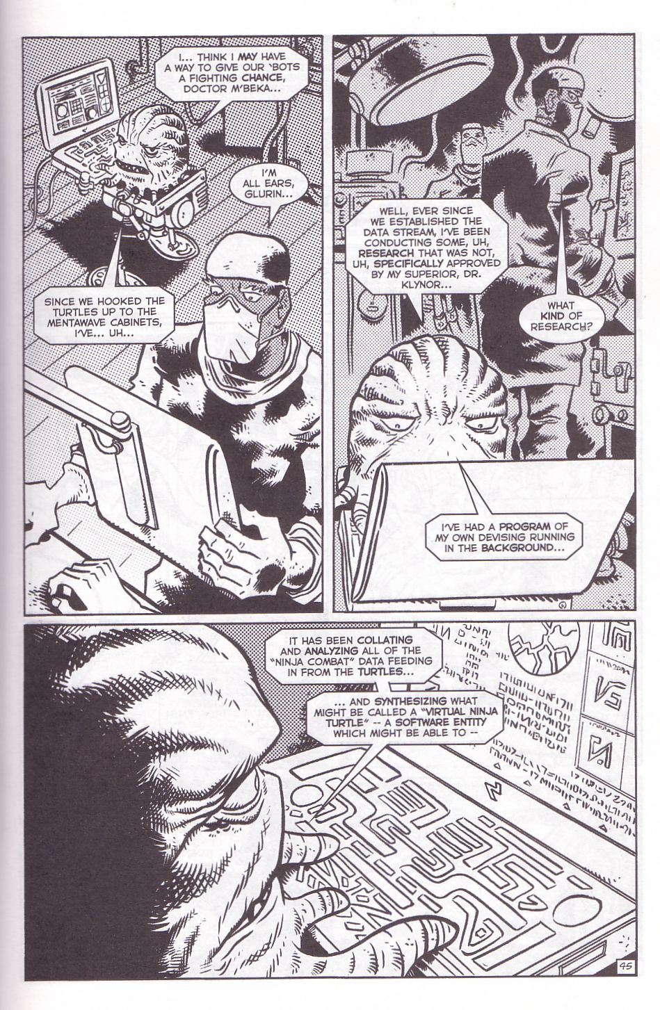 Read online TMNT: Teenage Mutant Ninja Turtles comic -  Issue #10 - 46