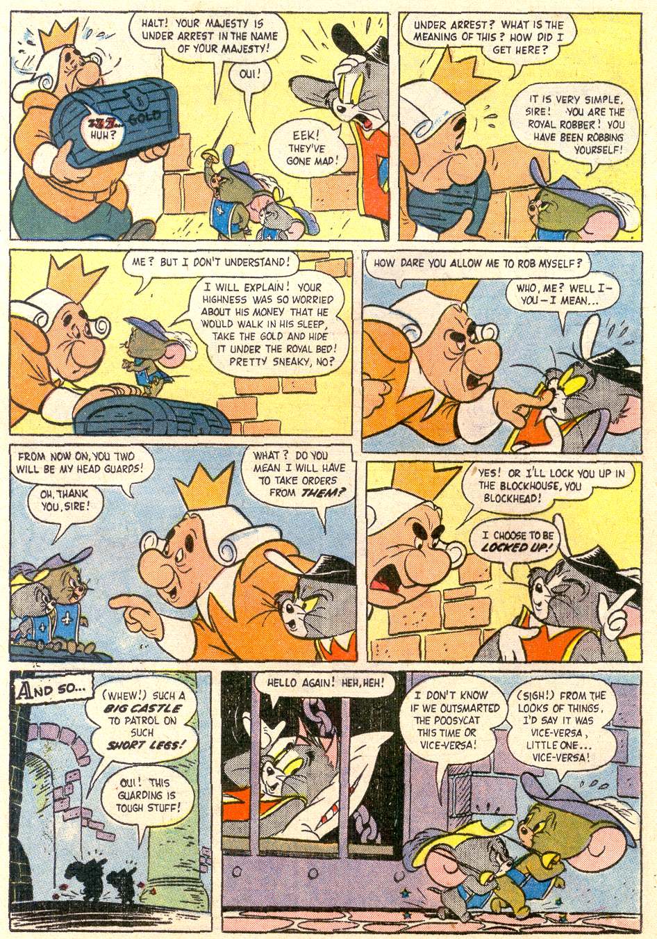 Read online M.G.M's The Mouse Musketeers comic -  Issue #9 - 12