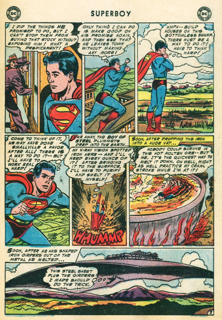 Read online Superboy (1949) comic -  Issue #37 - 32