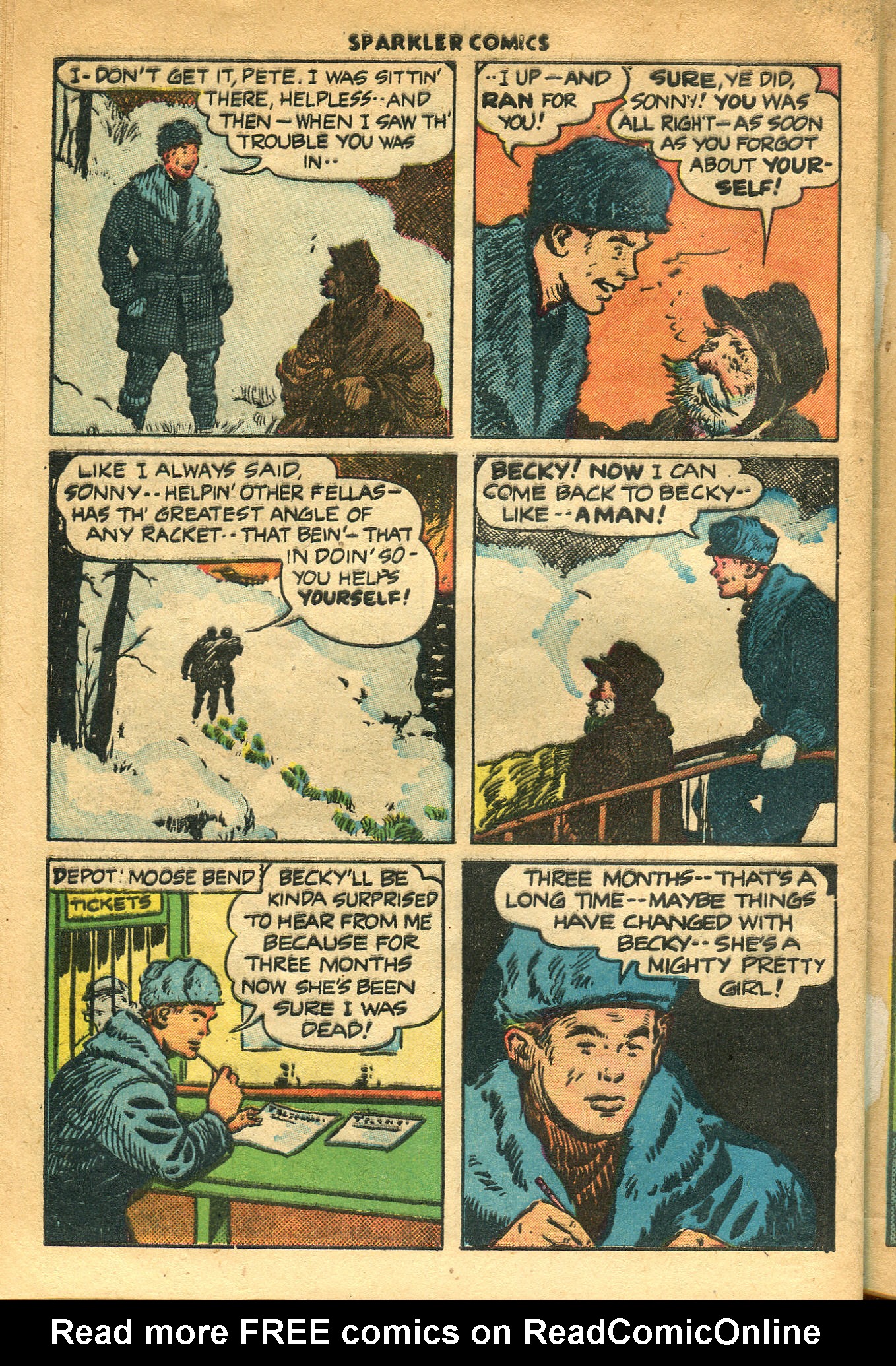 Read online Sparkler Comics comic -  Issue #90 - 36