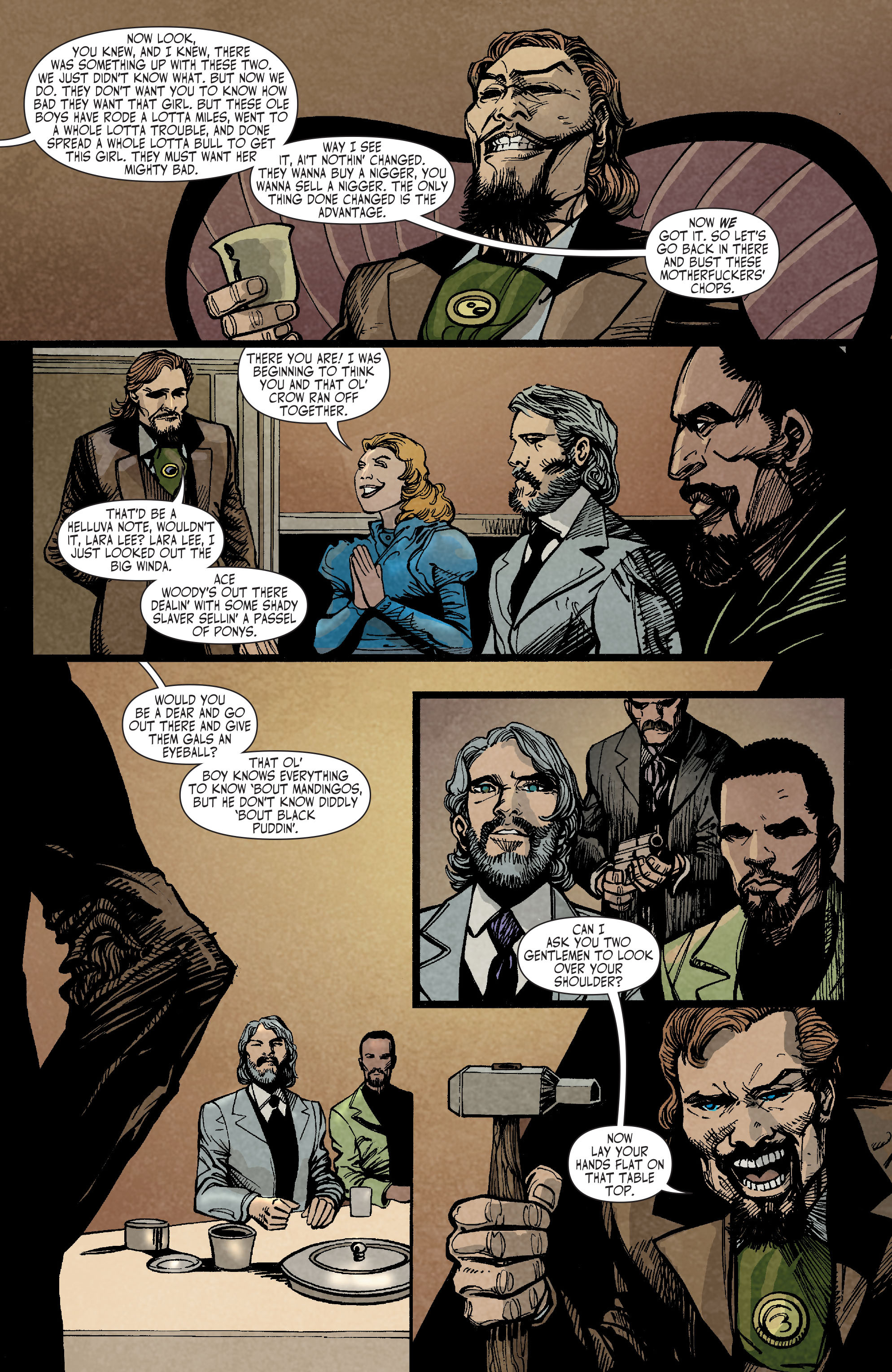 Read online Django Unchained comic -  Issue #6 - 5