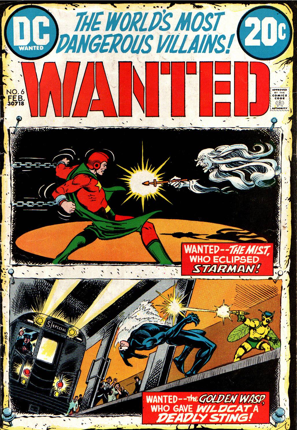Read online Wanted, the World's Most Dangerous Villains comic -  Issue #6 - 1