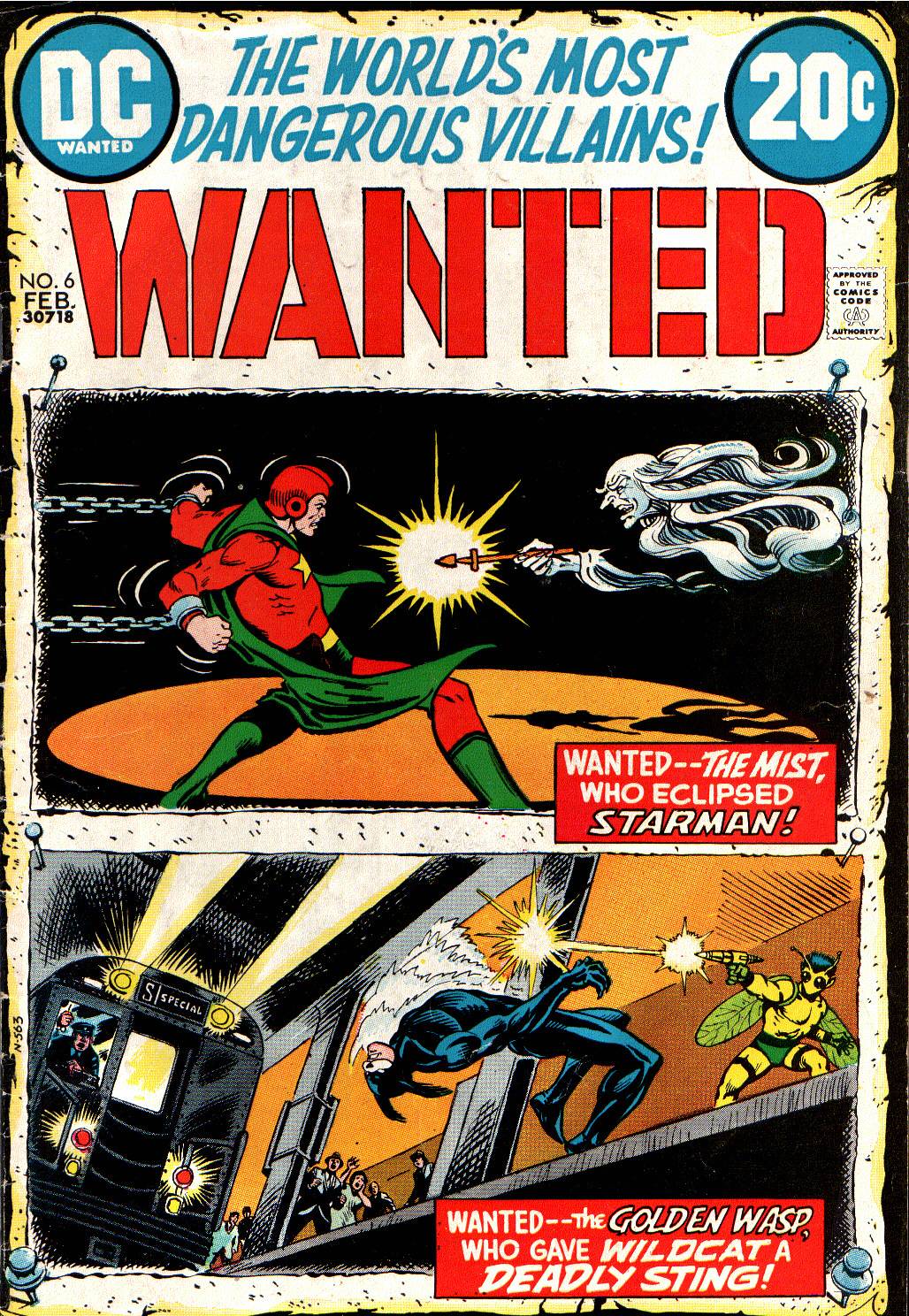 Read online Wanted, the World's Most Dangerous Villains comic -  Issue #6 - 1