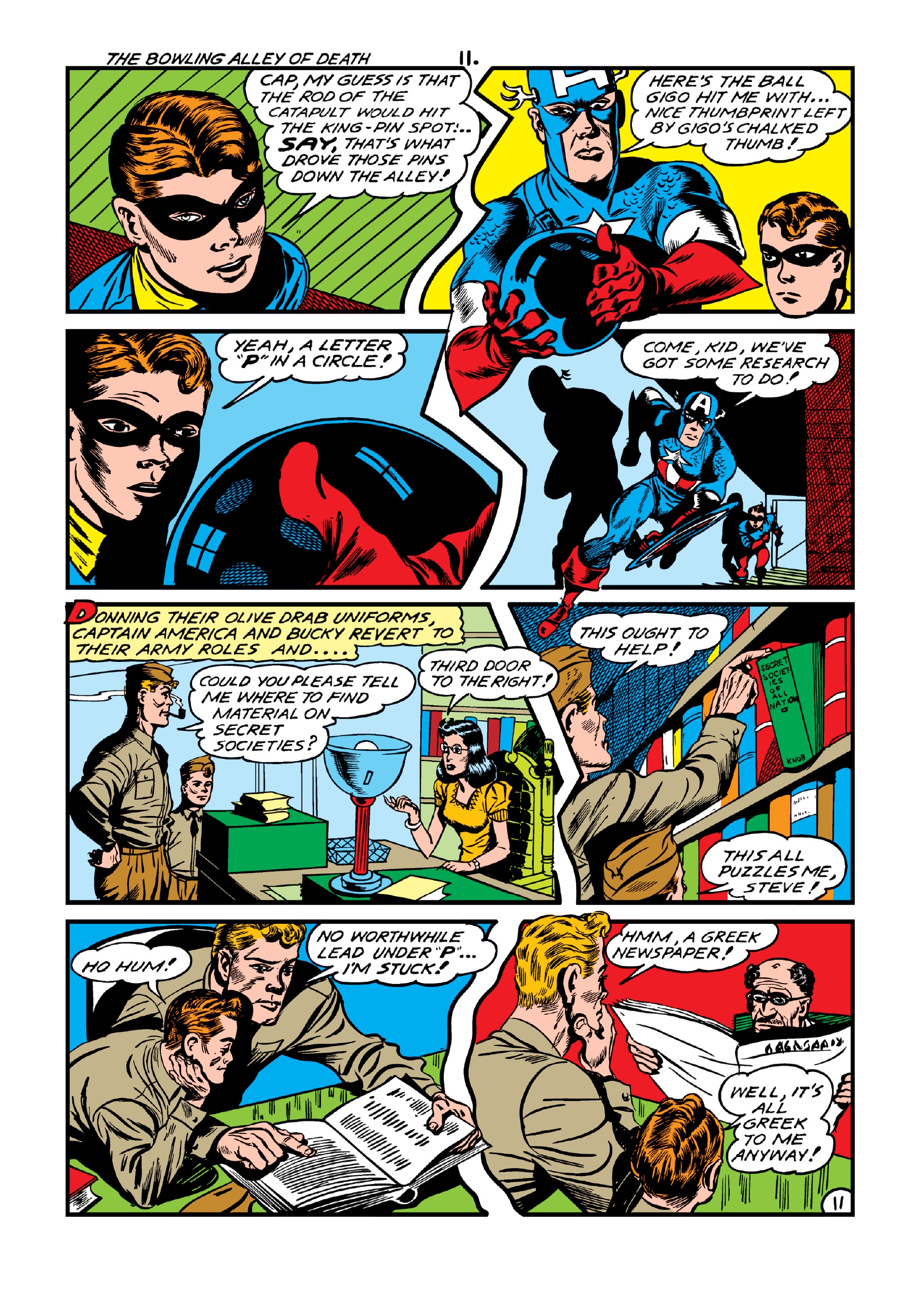 Read online Marvel Masterworks: Golden Age Captain America comic -  Issue # TPB 5 (Part 1) - 88