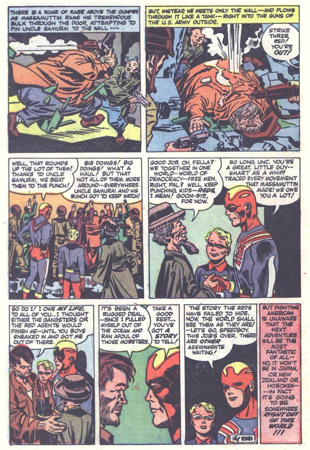 Read online Fighting American (1954) comic -  Issue #4 - 10