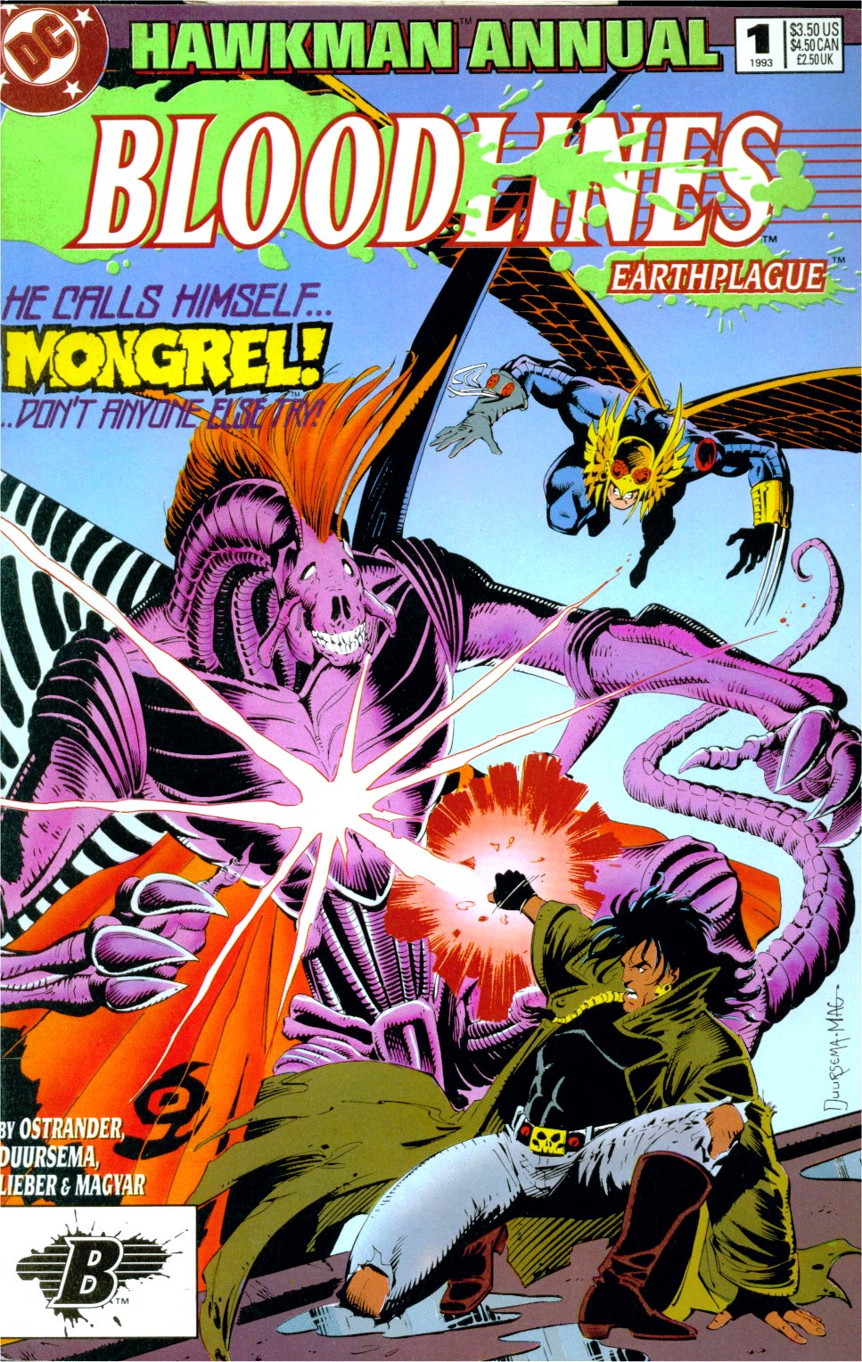 Read online Hawkman (1993) comic -  Issue # _Annual 1 - 1