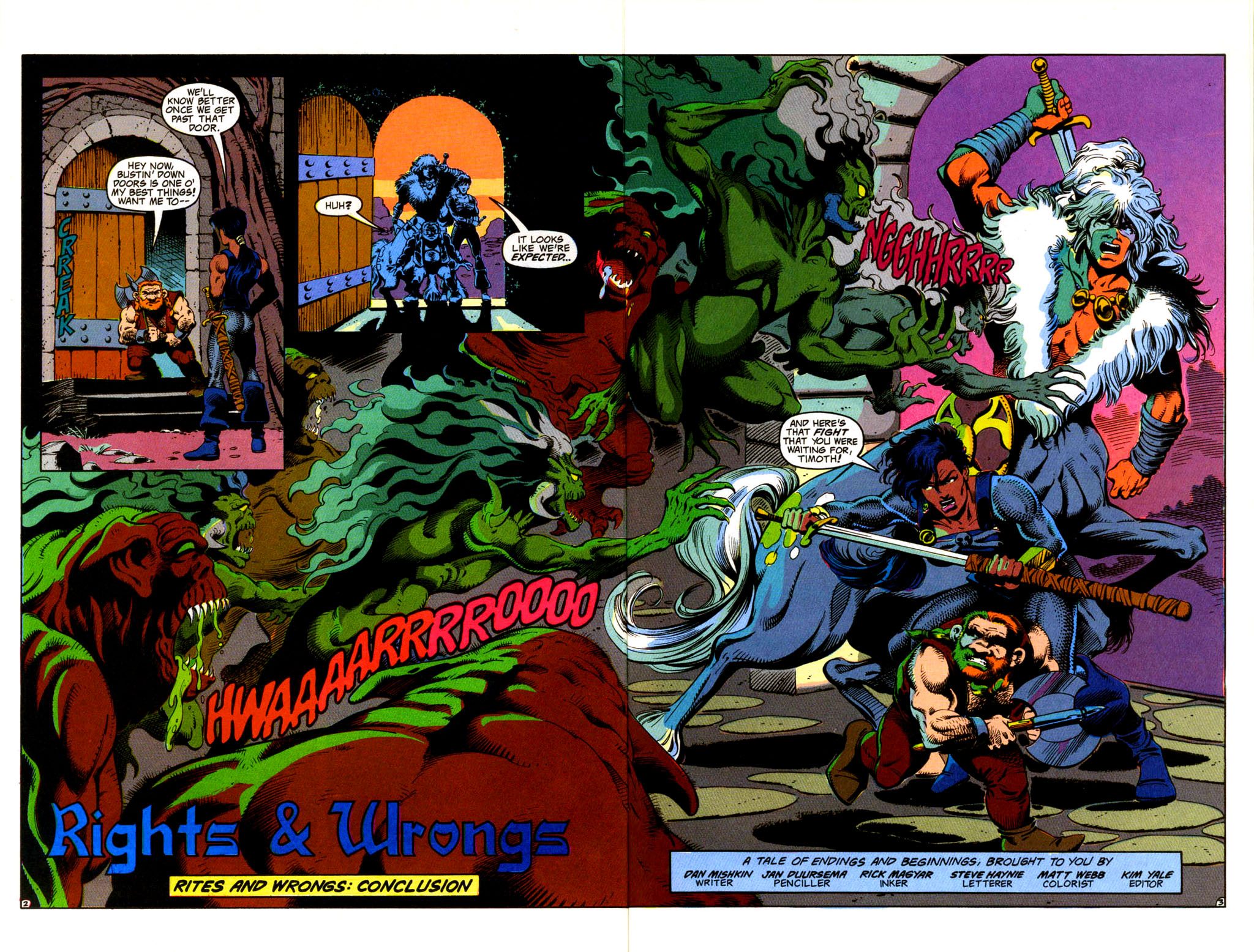 Read online Advanced Dungeons & Dragons comic -  Issue #36 - 3