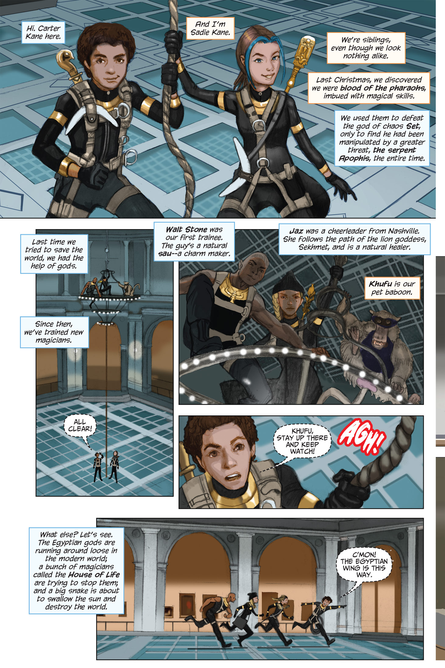 Read online The Kane Chronicles comic -  Issue # TPB 2 - 6