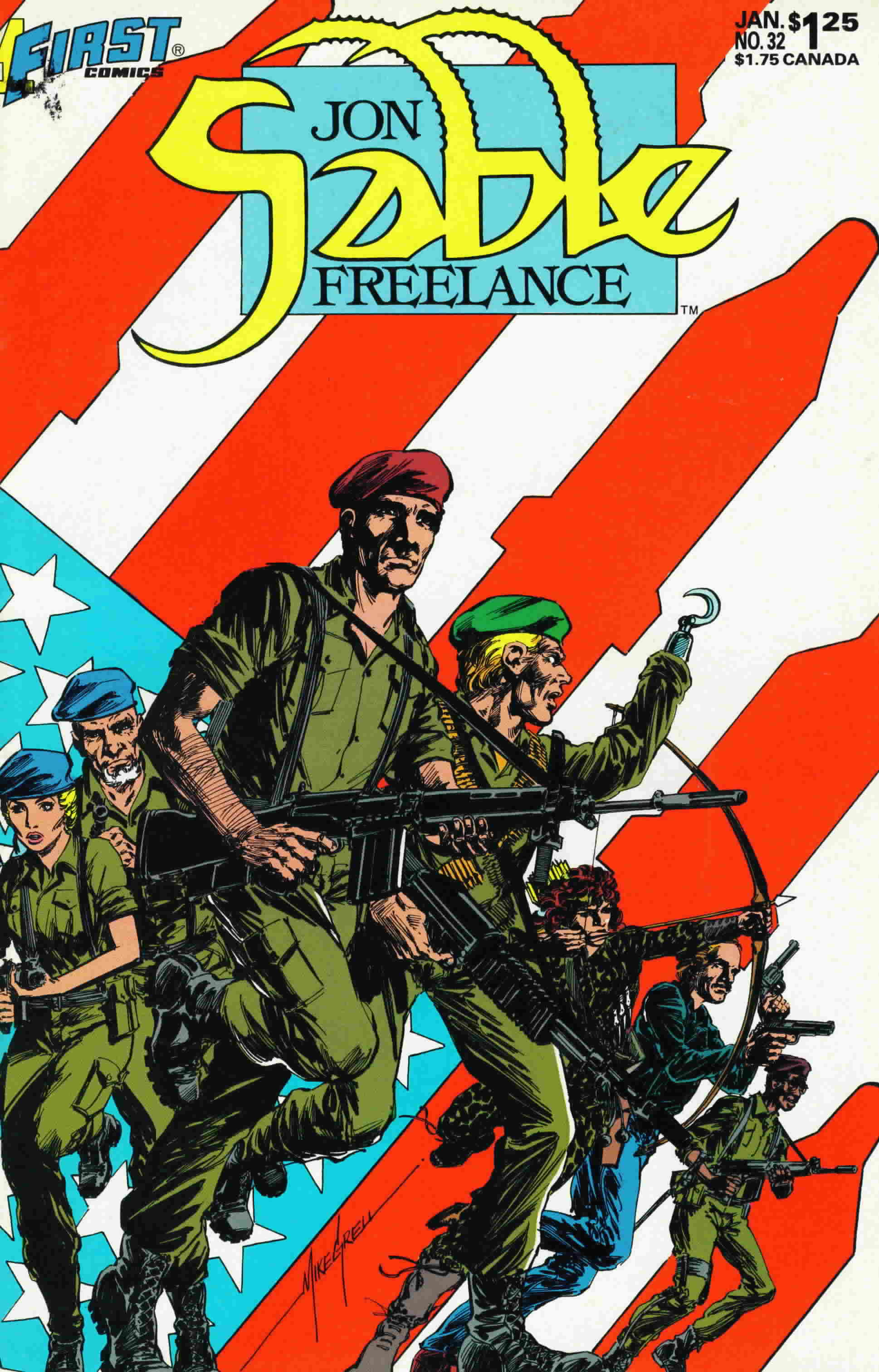 Read online Jon Sable, Freelance comic -  Issue #32 - 1