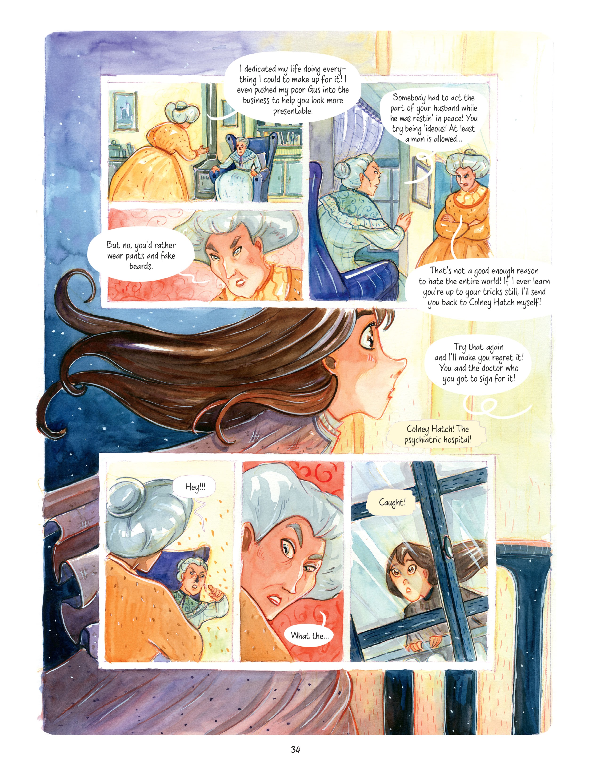 Read online An Enola Holmes Mystery comic -  Issue #3 - 35